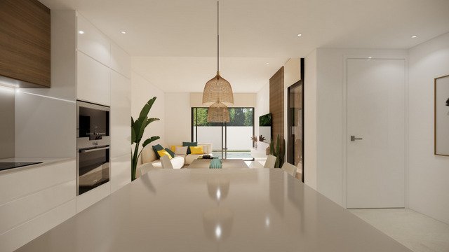  In der charmanten Stadt San Fulgencio gelegen, bietet diese exklusive Sammlung von 7 Reihenhäusern eine ideale Umgebung für diejenigen, die ein Zuhau