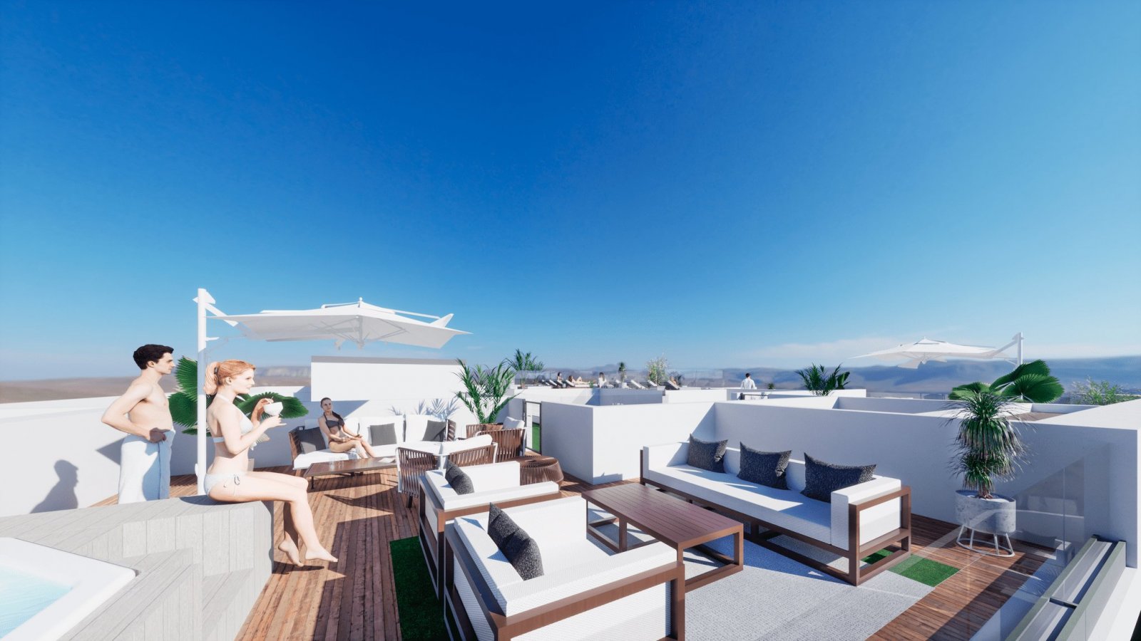  In der charmanten Stadt Torrevieja gelegen, bietet diese Wohnanlage ein einzigartiges Wohnerlebnis in erster Meereslinie. Mit insgesamt 34 Einheiten 