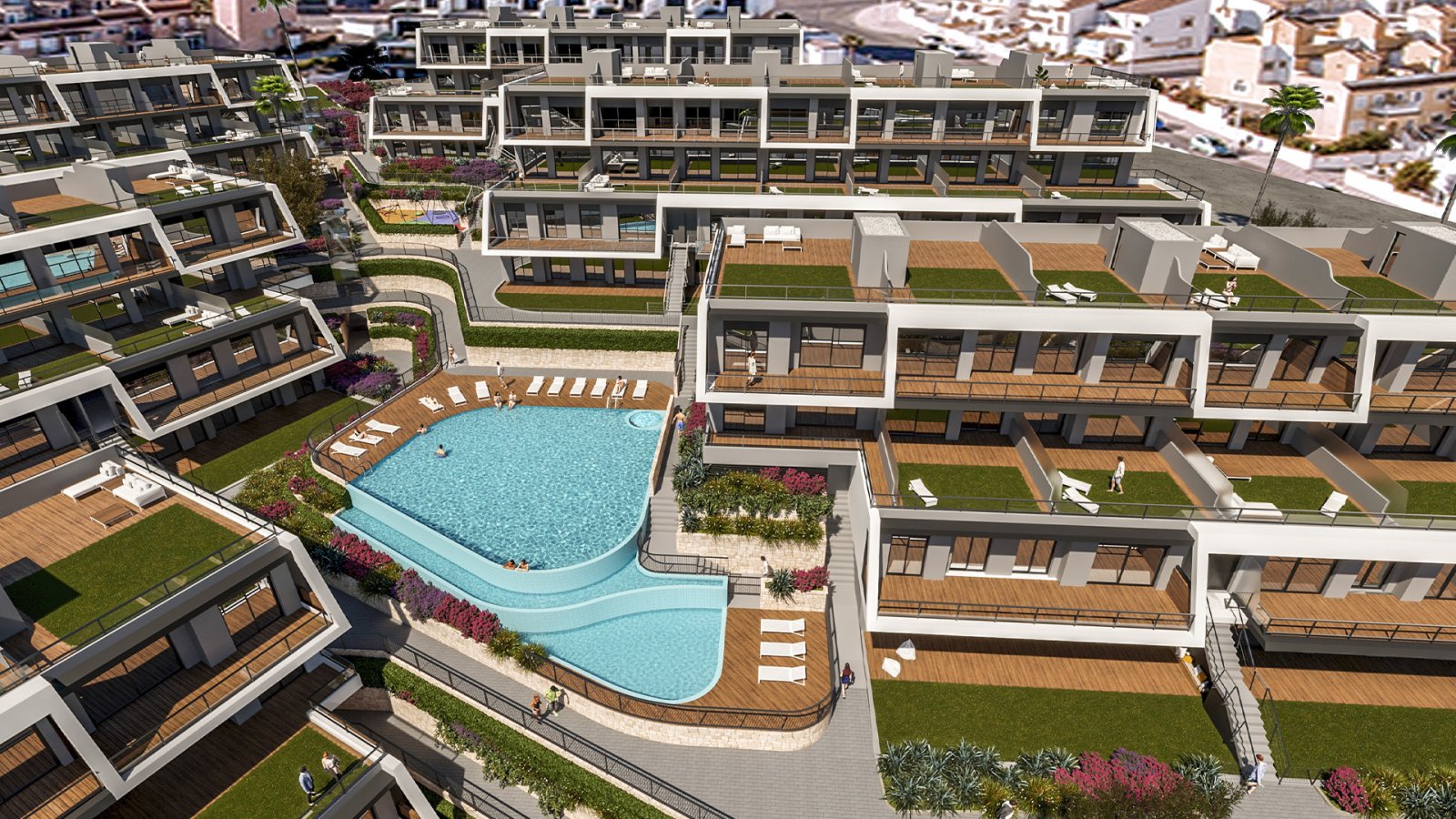  In der wunderschönen Stadt Alicante (Alacant) gelegen, bietet diese exklusive Wohnanlage eine Auswahl an Immobilien, darunter Wohnungen, Erdgeschossw