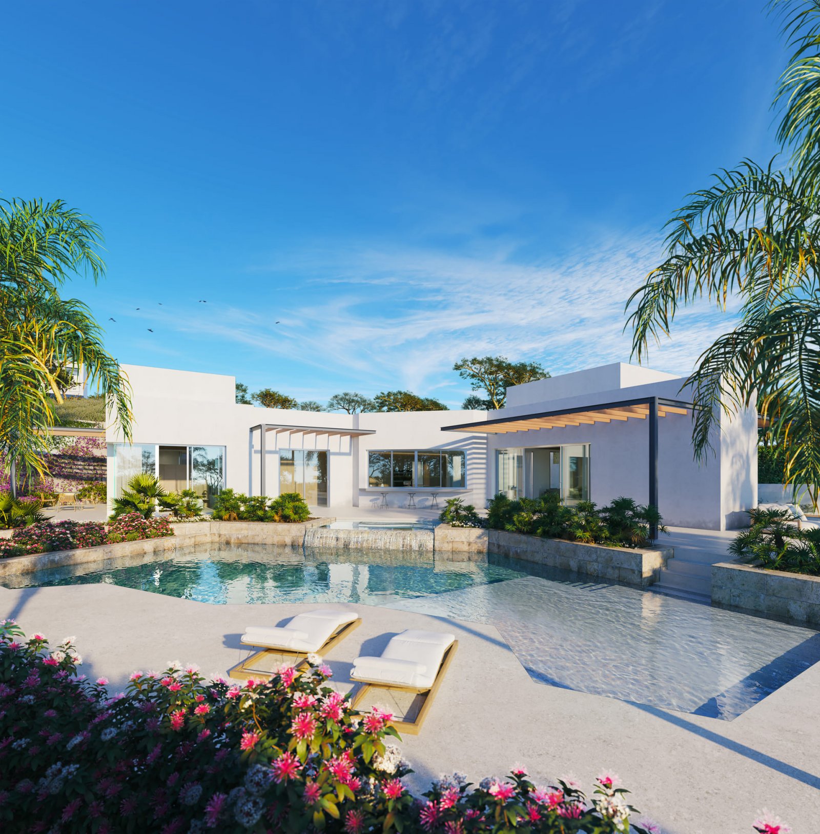  Diese exklusive Villa befindet sich in der charmanten Stadt Orihuela und bietet eine außergewöhnliche Lebensumgebung. Entworfen für diejenigen, die e