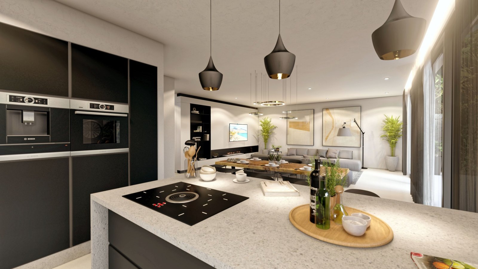  Diese Villa befindet sich in der exklusiven Gegend von Altea und bietet eine privilegierte Umgebung mit Meerblick, ideal für diejenigen, die ein Zuha