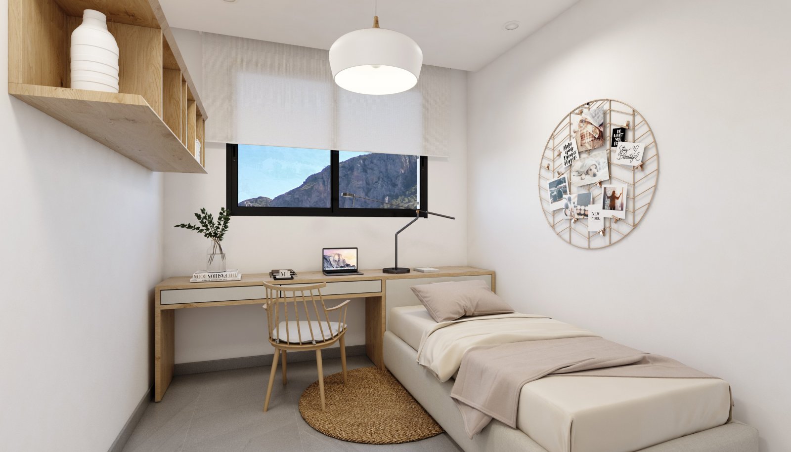  In der charmanten Stadt Polop gelegen, bietet dieser Wohnkomplex 53 freistehende Häuser, die durch ihren beeindruckenden Meerblick hervorstechen. Die