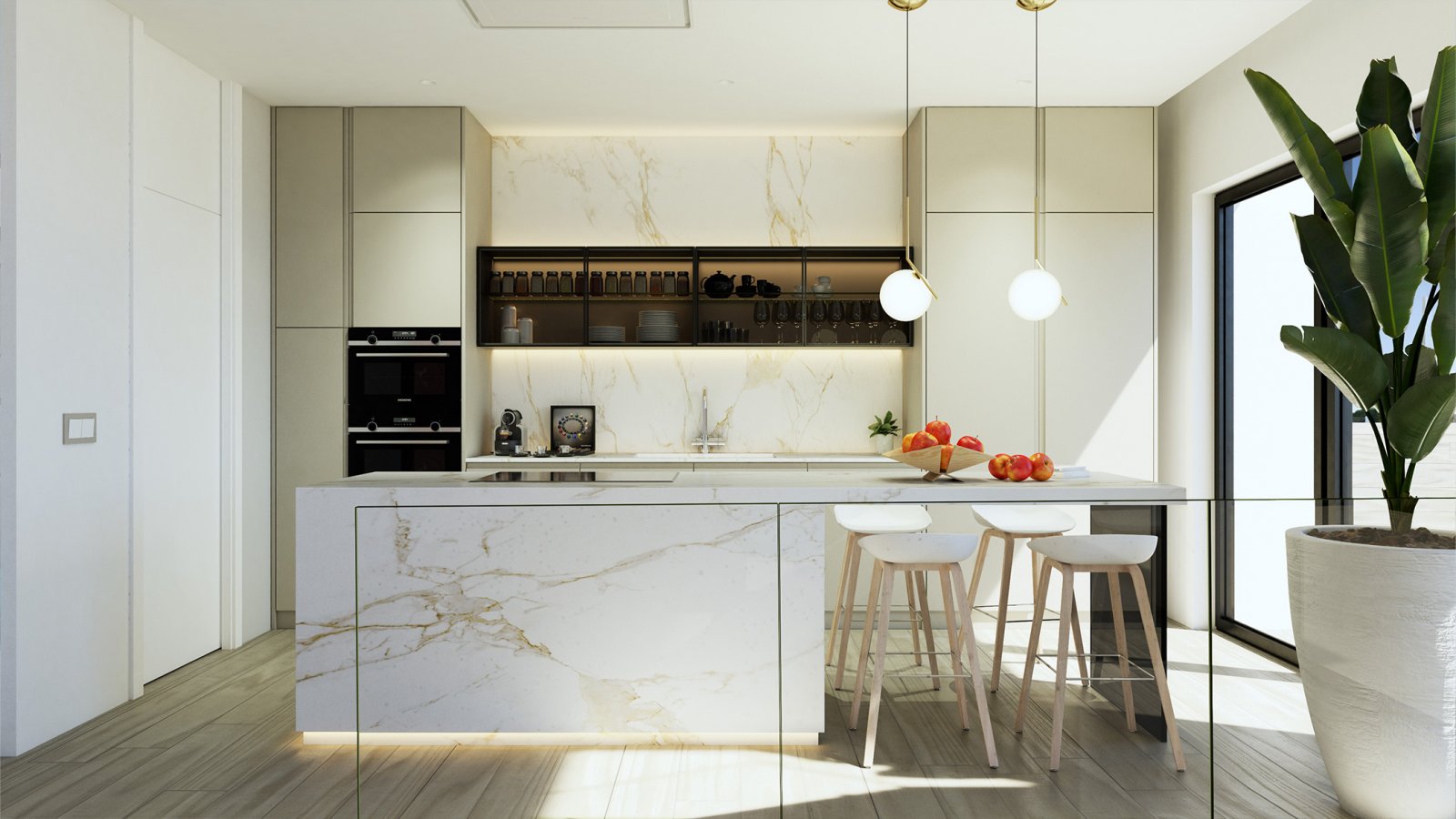  In der charmanten Ortschaft Finestrat gelegen, bieten diese Immobilien eine exklusive Umgebung mit Meerblick. 