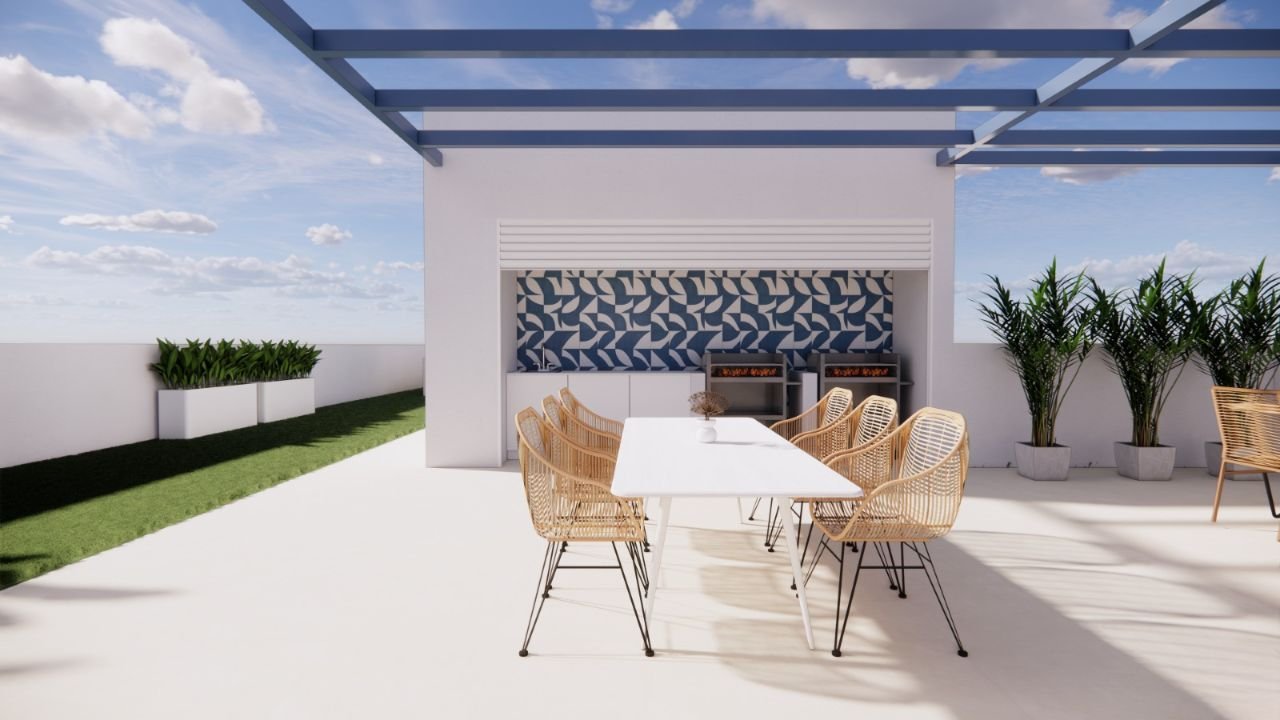  In der charmanten Ortschaft Torre de la Horadada gelegen, bietet diese Wohnanlage eine Auswahl an Wohnungen und Erdgeschossen, die für diejenigen ent