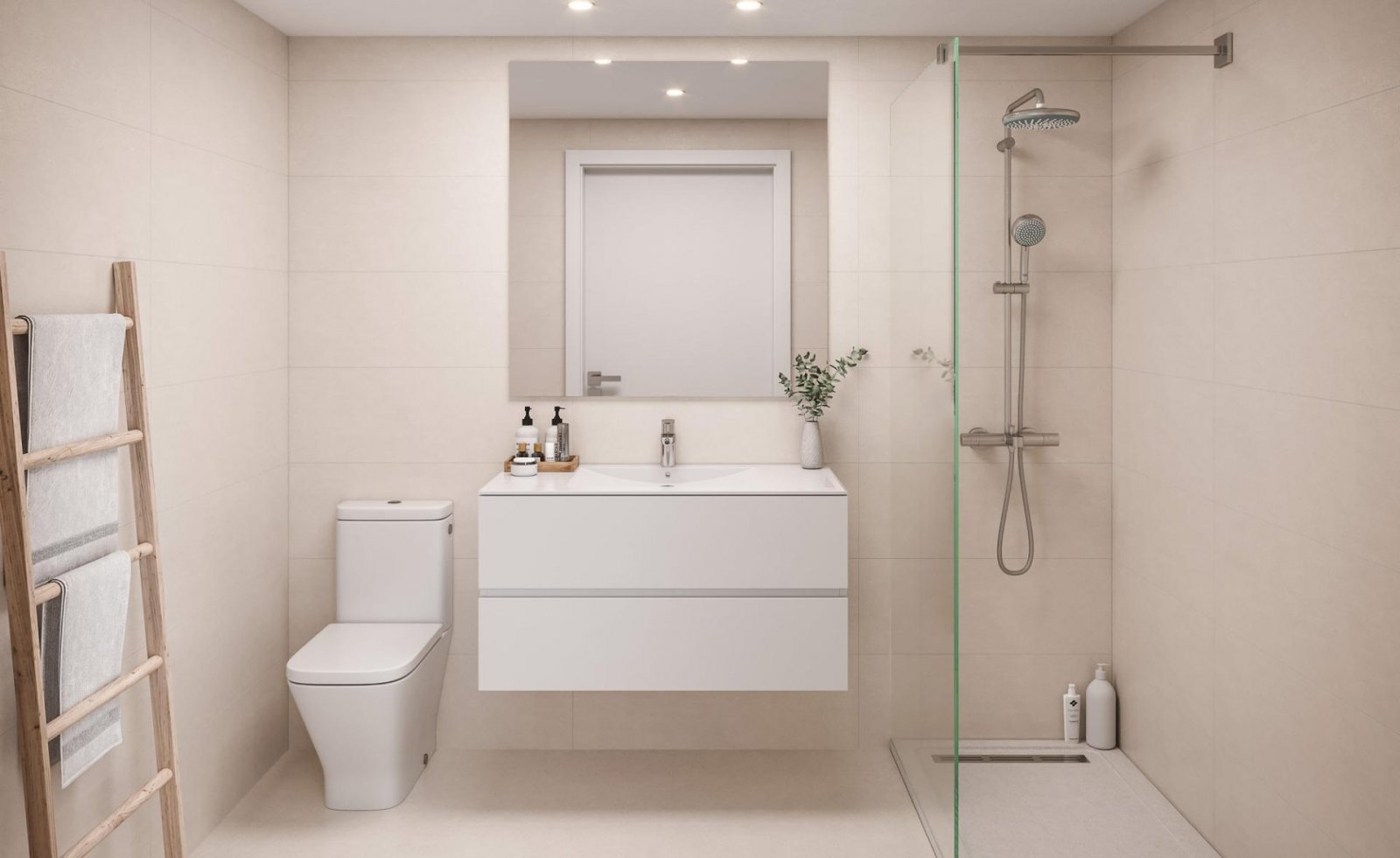  NEU GEBAUTE WOHNUNGEN IN ALICANTE STADT Neubauprojekt mit 53 Wohnungen in Alicante Stadt. Elegante Design-Wohnungen mit 2, 3 und 4 Schlafzimmern 