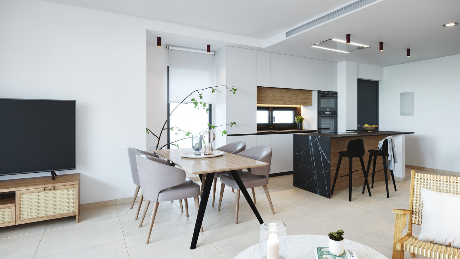  Diese unabhängigen Wohnhäuser befinden sich in der charmanten Ortschaft San Pedro del Pinatar und bieten eine ideale Umgebung für diejenigen, die die