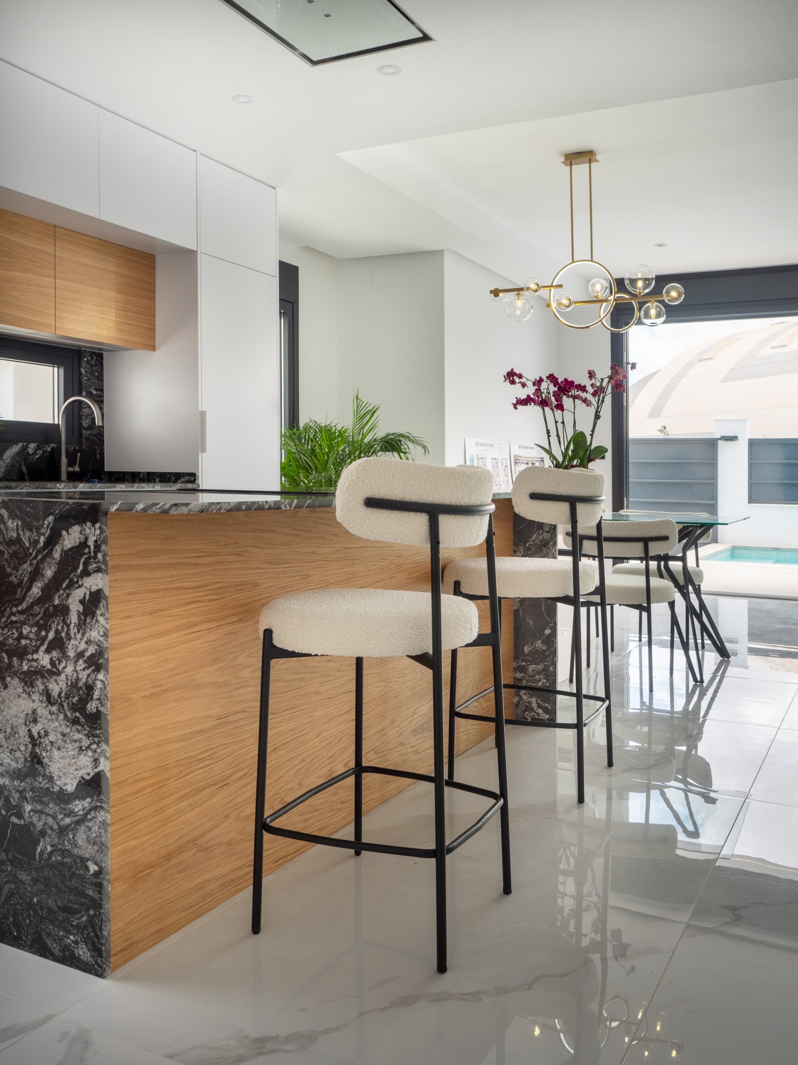  Diese unabhängigen Wohnhäuser befinden sich in der charmanten Ortschaft San Pedro del Pinatar und bieten eine ideale Umgebung für diejenigen, die die