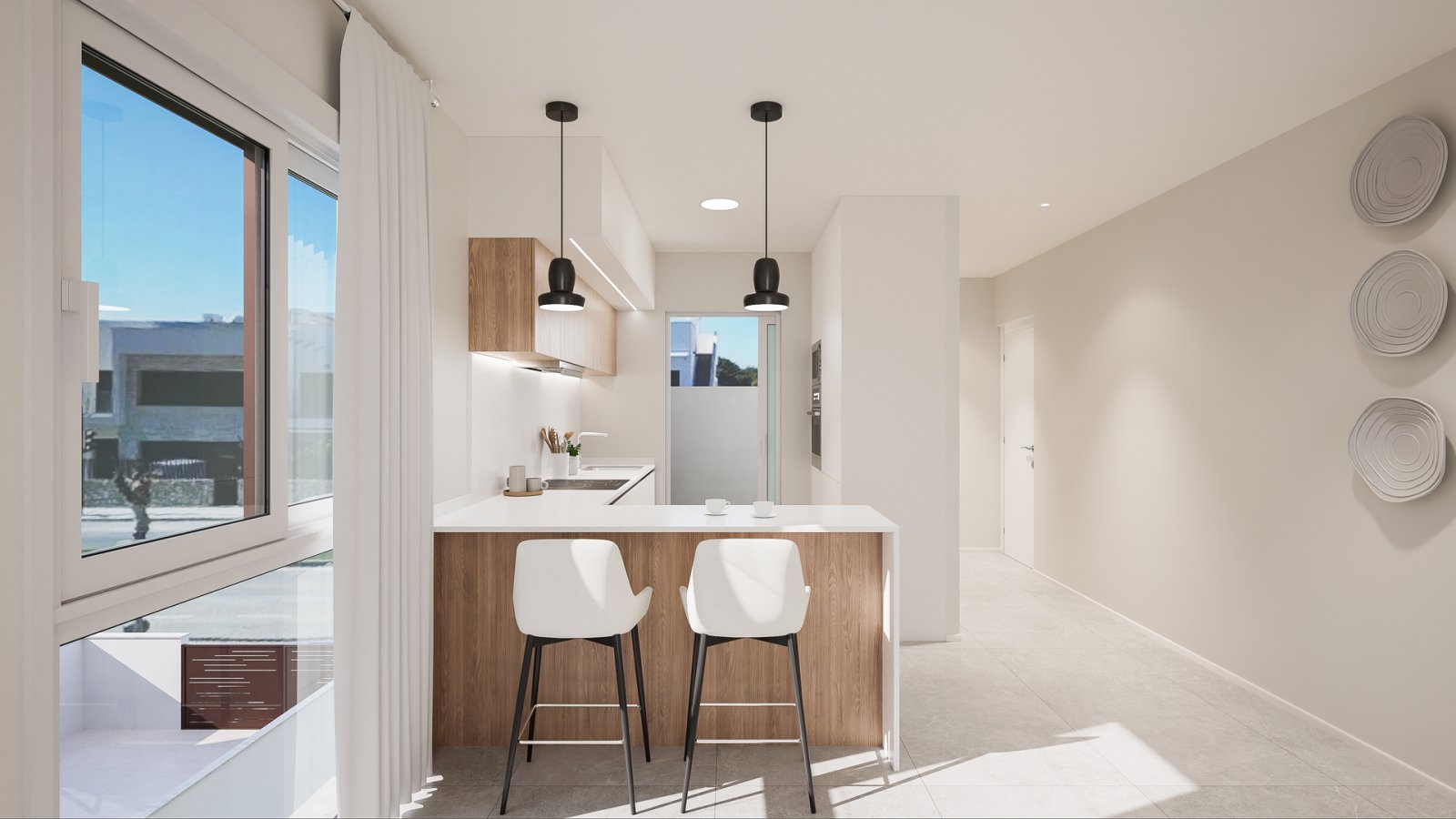  In der charmanten Stadt Pilar de la Horadada gelegen, bietet diese exklusive Wohnanlage ein einzigartiges Wohnerlebnis in erster Meereslinie. Mit ins