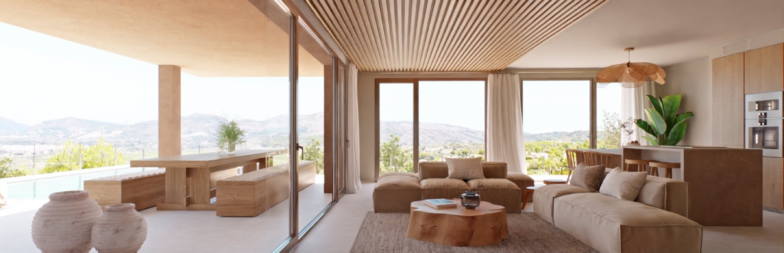  Im charmanten Ort Llíber gelegen, bietet diese exklusive Sammlung von fünf unabhängigen Immobilien eine Atmosphäre der Ruhe und Privatsphäre. Jedes H