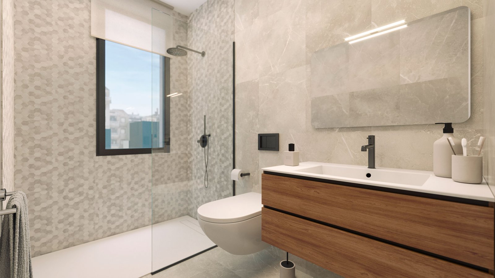 In der charmanten Stadt Torrevieja gelegen, bietet diese exklusive Wohnanlage eine Auswahl an Apartments und Penthäusern, die darauf ausgelegt sind,