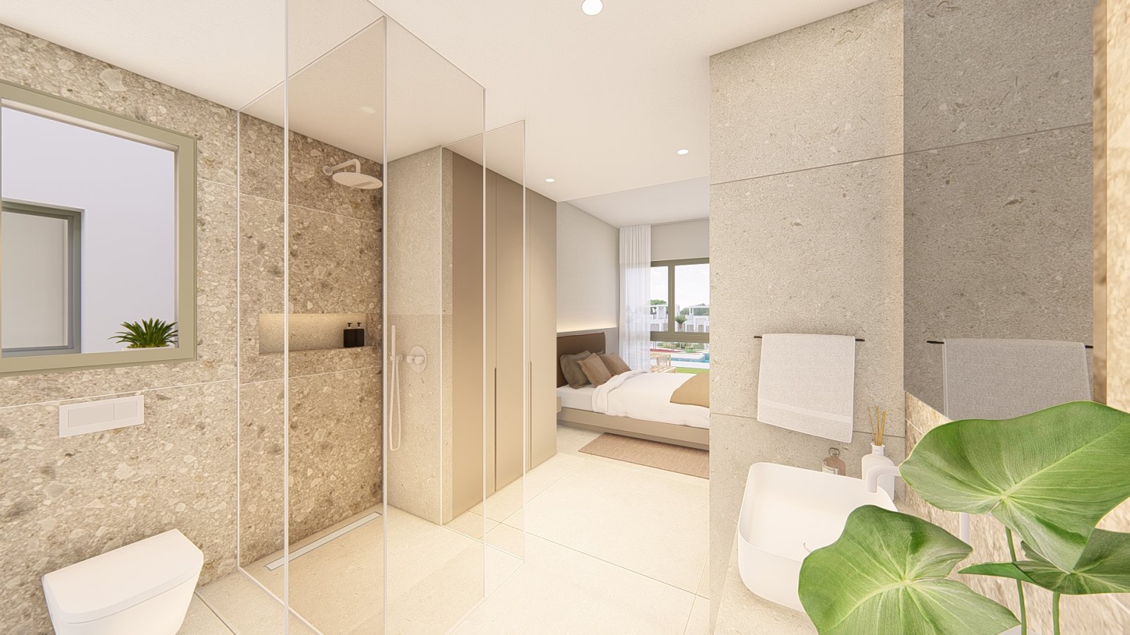 In der charmanten Stadt Ciudad Quesada gelegen, bietet diese Wohnanlage eine Auswahl von 40 High-Bungalow- und Low-Bungalow-Wohnungen. Entworfen für