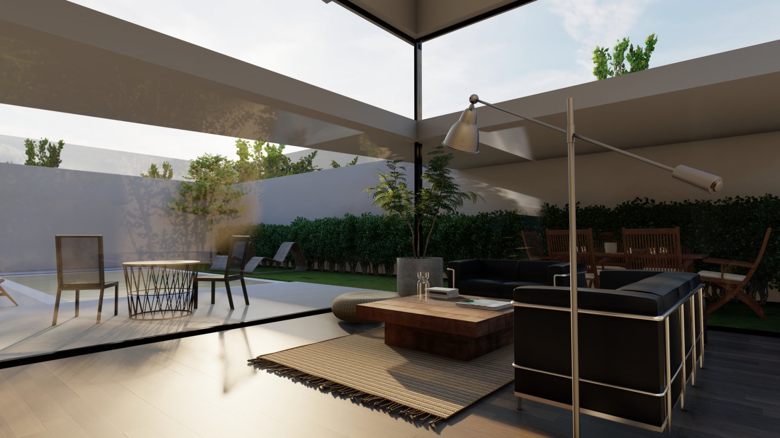 In der charmanten Umgebung von Los Baños de Fortuna gelegen, bieten diese freistehenden Häuser einen exklusiven und komfortablen Lebensstil. Mit insg