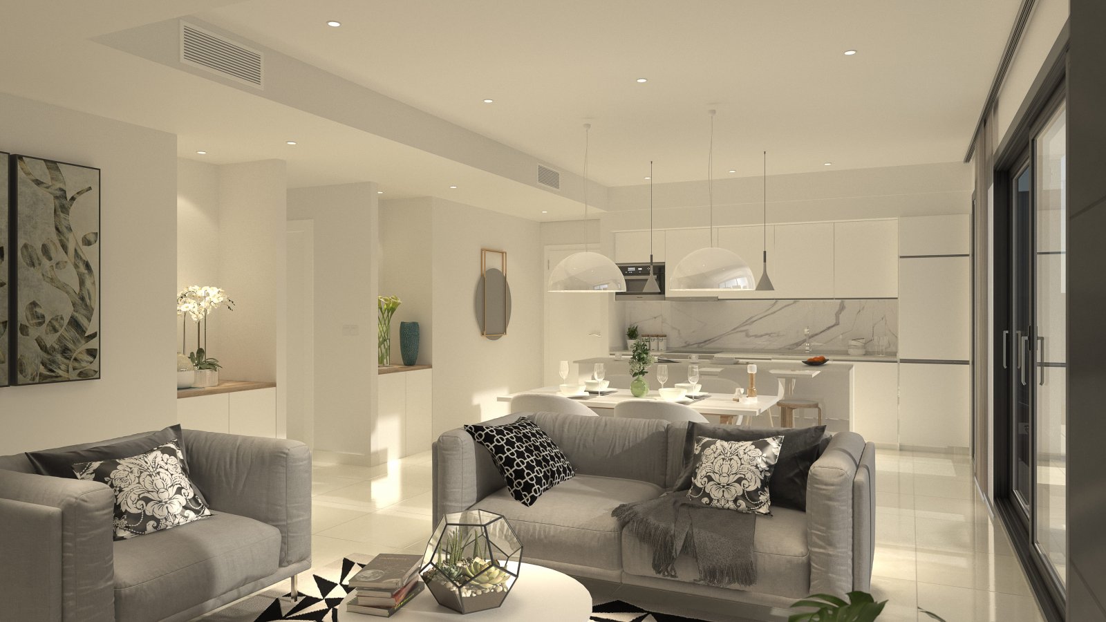 In der ruhigen Gegend von Casas del Aljibe gelegen, bietet diese exklusive Sammlung von 9 freistehenden Häusern eine ideale Umgebung für diejenigen,