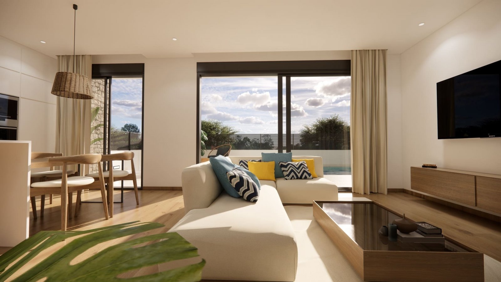 In der charmanten Ortschaft Dolores gelegen, bietet diese exklusive Sammlung von 8 Reihenhäusern eine einzigartige Gelegenheit für diejenigen, die ei