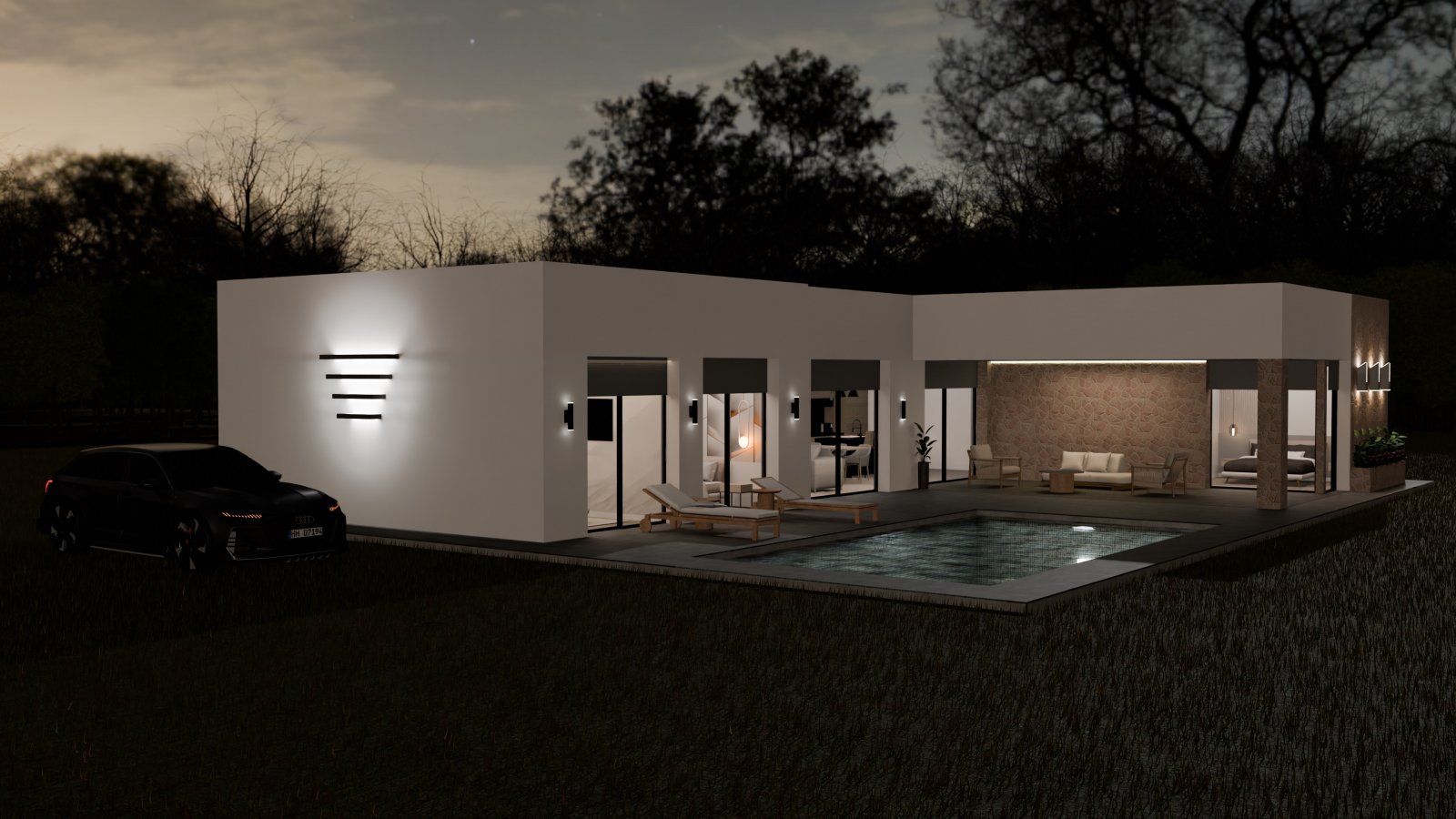 In der charmanten Ortschaft Pinoso gelegen, bietet diese exklusive Sammlung von 13 Einfamilienhäusern eine ideale Umgebung für diejenigen, die Ruhe u