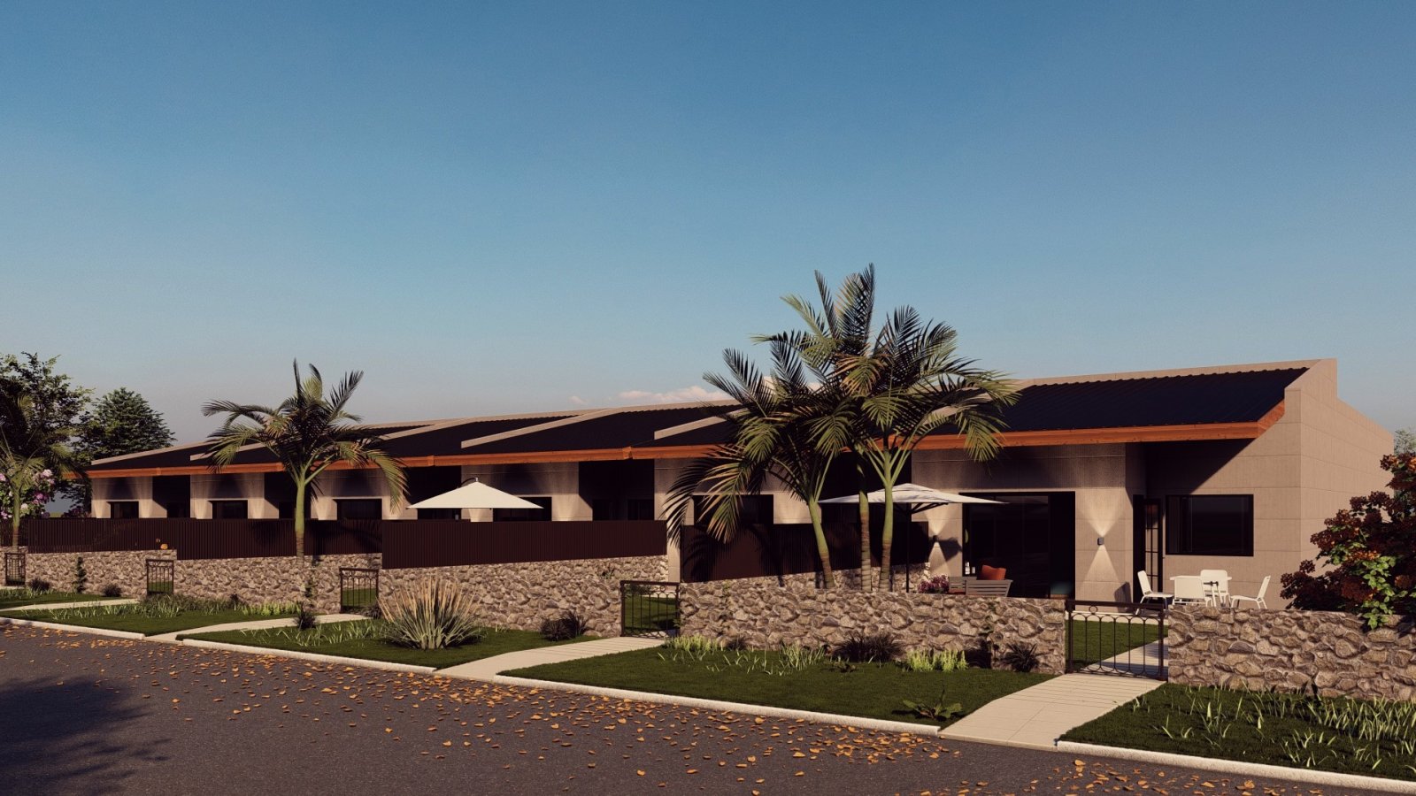  In der charmanten Ortschaft Sangonera la Verde gelegen, bietet diese Wohnanlage eine ruhige und gut angebundene Umgebung. Bestehend aus 12 Reihenhäus