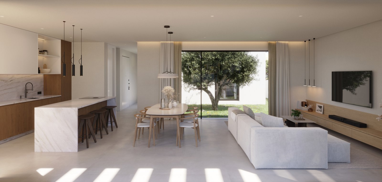  In der exklusiven Gegend von Golf Bahía gelegen, bietet dieser Wohnkomplex eine Auswahl von 6 freistehenden Häusern. Diese Immobilien zeichnen sich d