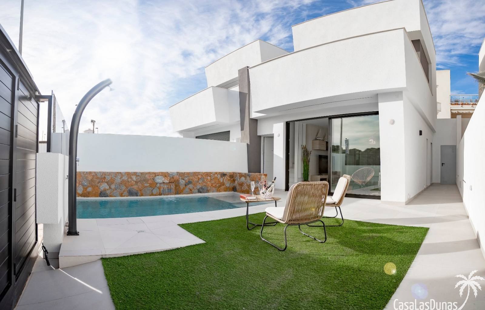  Dieses wunderschöne Projekt mit neuer Phase, befindet sich in San Javier, nur wenige Gehminuten vom Geschäftszentrum sowie dem Strand und dem Park en