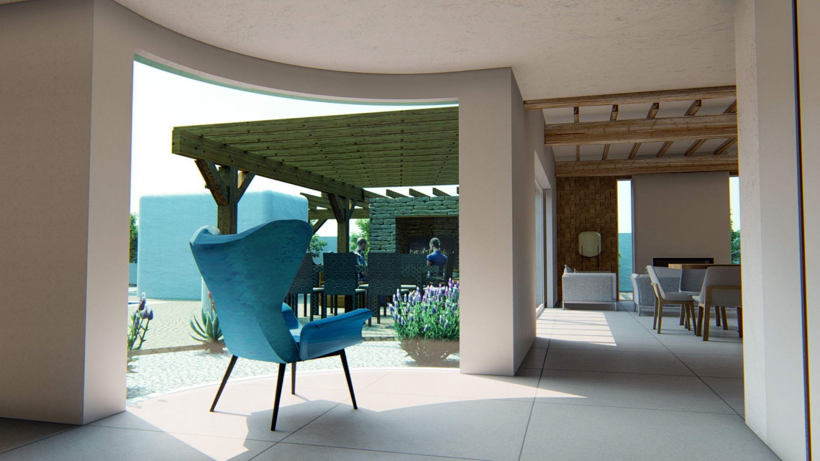 Dieses freistehende Chalet befindet sich in der charmanten Gemeinde Alfaz del Pi und bietet eine ideale Umgebung für diejenigen, die Ruhe und Komfort