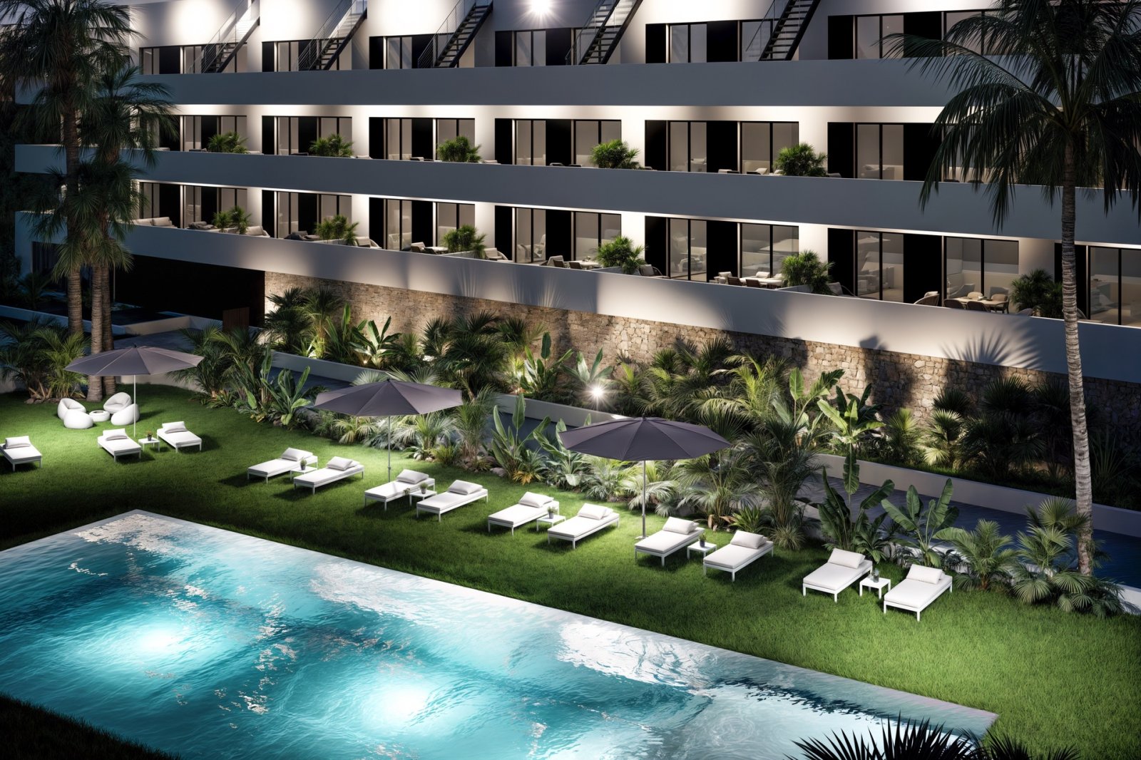  In der prestigeträchtigen Gegend von Golf Bahía gelegen, bietet dieser Wohnkomplex eine Auswahl von 60 Immobilien, darunter Apartments und Penthäuser