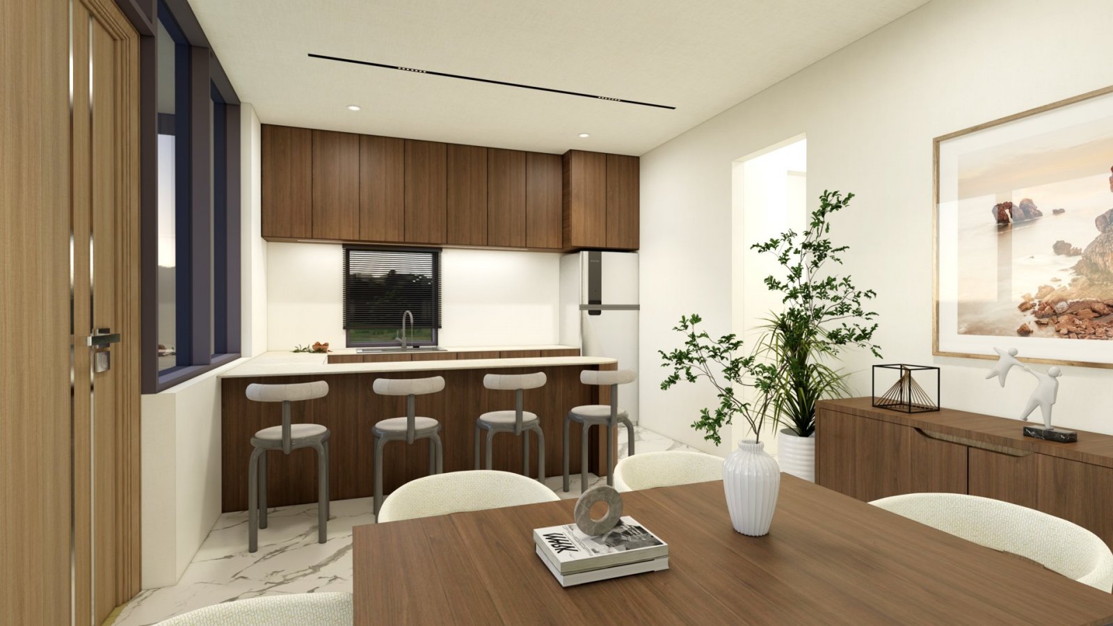  In der charmanten Ortschaft Fuente Álamo gelegen, bietet dieser Wohnkomplex eine Vielzahl von Typologien, um unterschiedliche Bedürfnisse und Lebenss