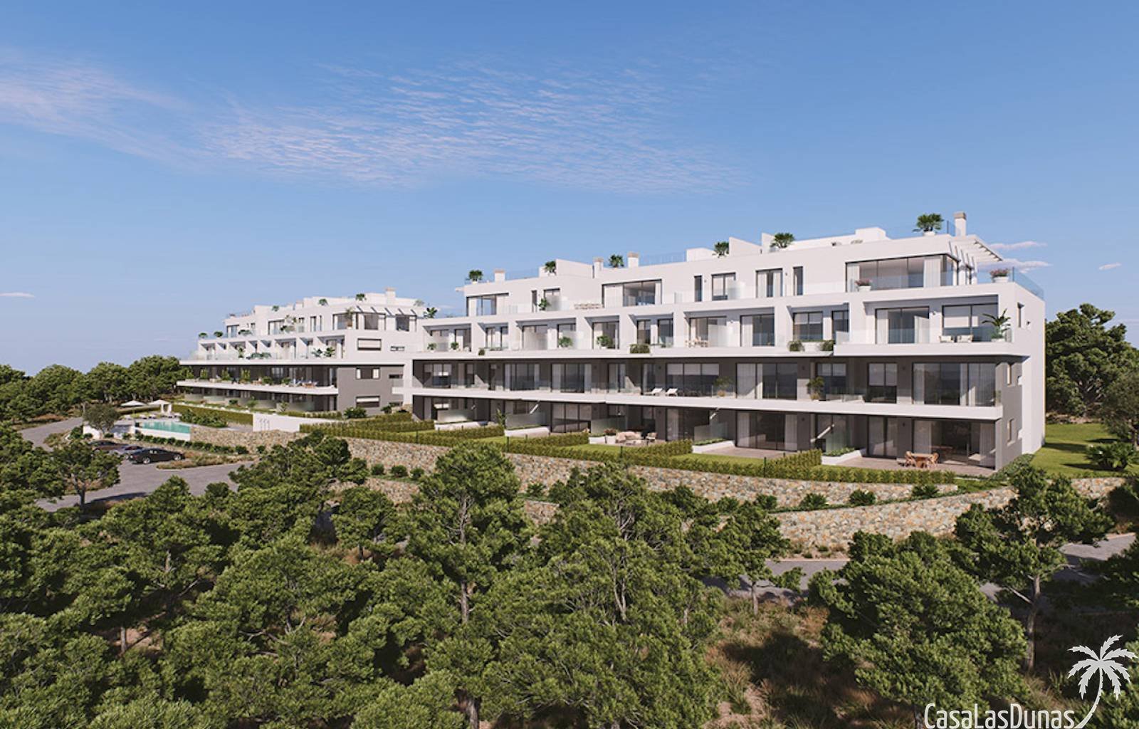  CasaLasDunas präsentiert ein neues Apartmentprojekt, das gebaut wurde, um die Sonne, das Meer und den fantastischen Golfplatz des Resorts zu genießen