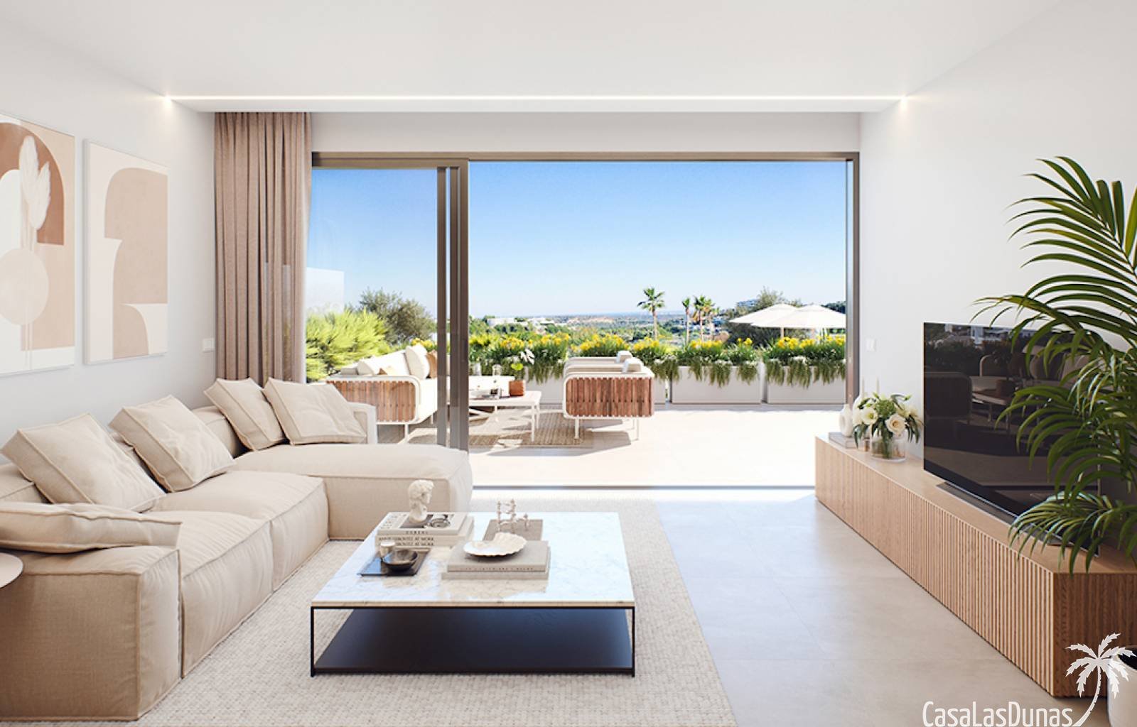  CasaLasDunas präsentiert ein neues Apartmentprojekt, das gebaut wurde, um die Sonne, das Meer und den fantastischen Golfplatz des Resorts zu genießen