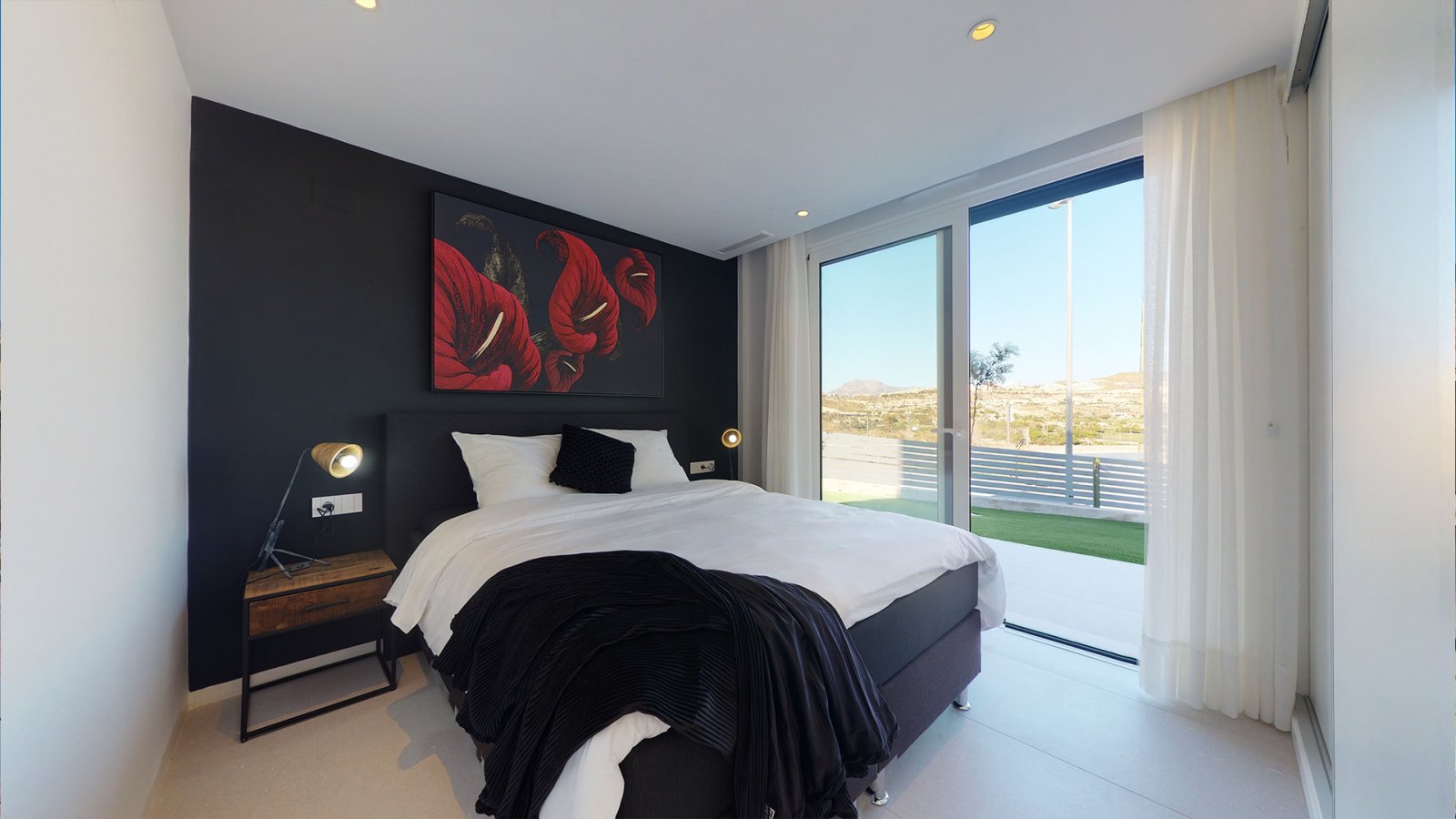  In der charmanten Stadt Mutxamel gelegen, bietet diese Wohnanlage 33 unabhängige Häuser, die für diejenigen entworfen wurden, die einen exklusiven Le