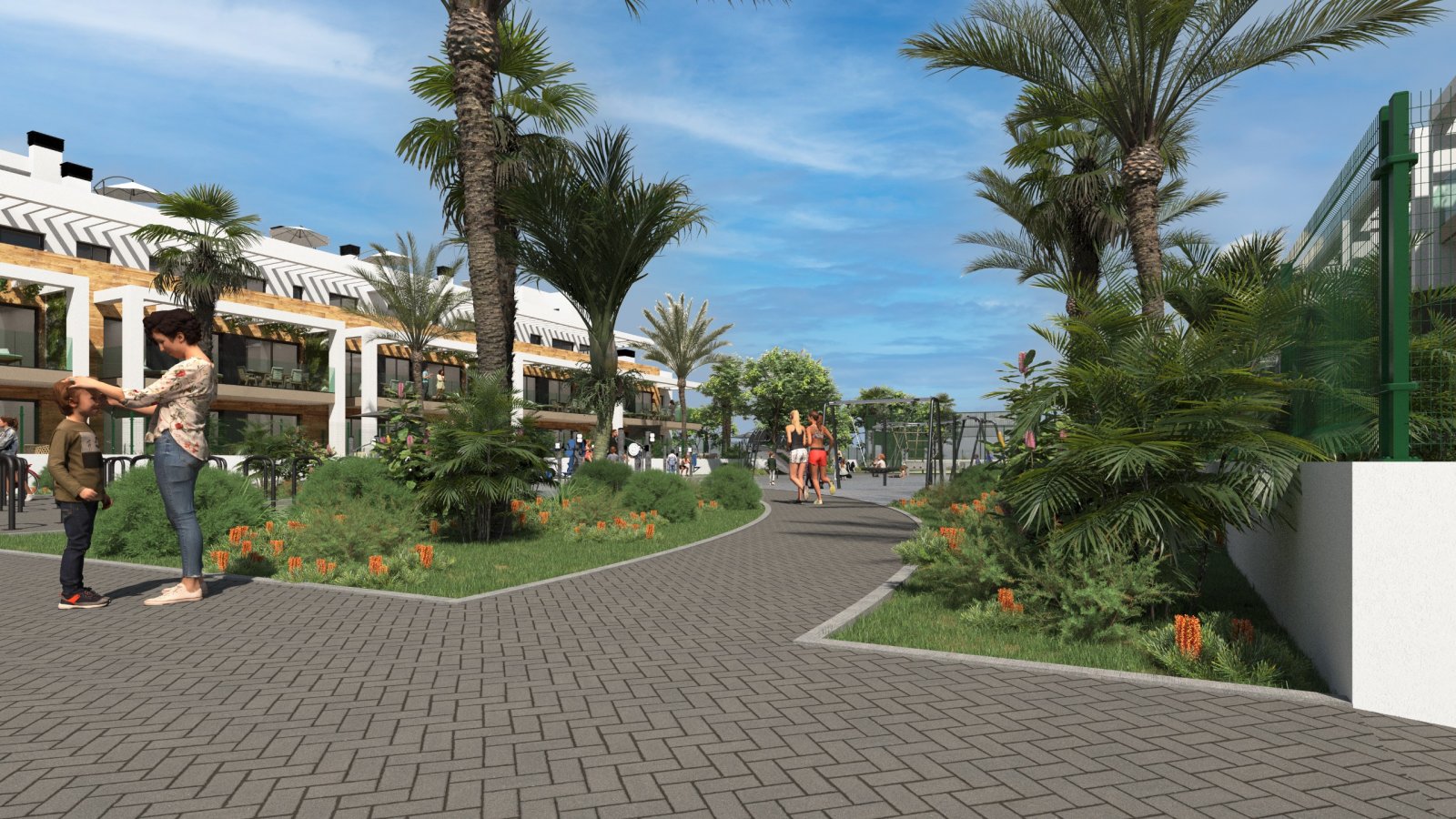  In der charmanten Stadt Los Alcázares gelegen, bietet dieser Wohnkomplex eine Vielzahl von Wohnmöglichkeiten, die sich an unterschiedliche Bedürfniss