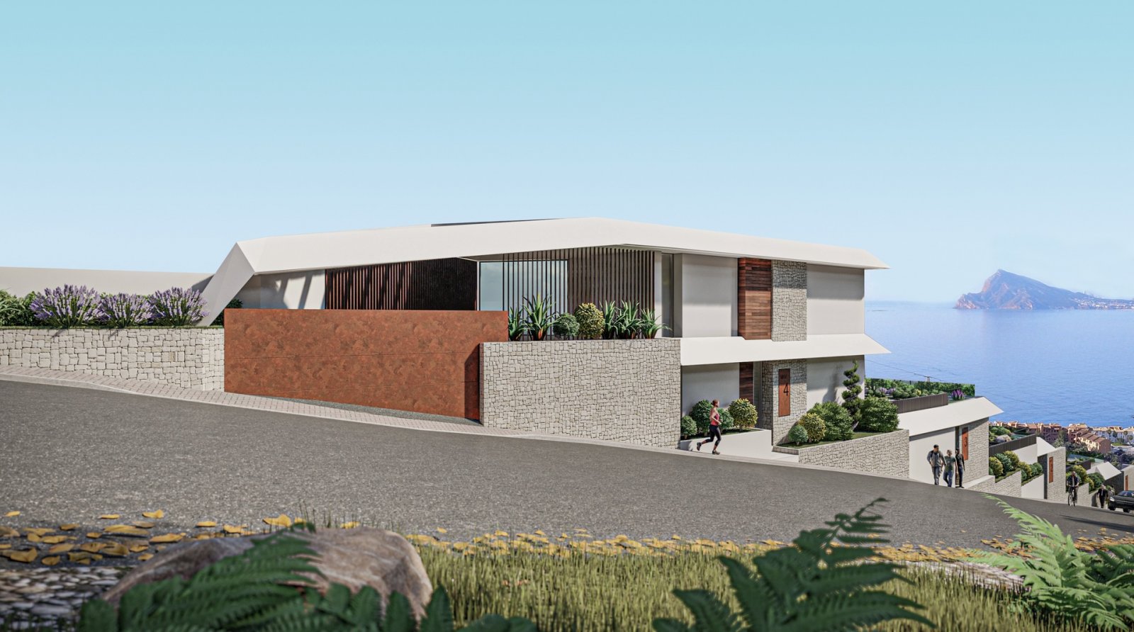 Diese exklusiven Villen im charmanten Pueblo Mascarat bieten eine privilegierte Umgebung mit Meerblick. Mit nur vier verfügbaren Immobilien ist jede