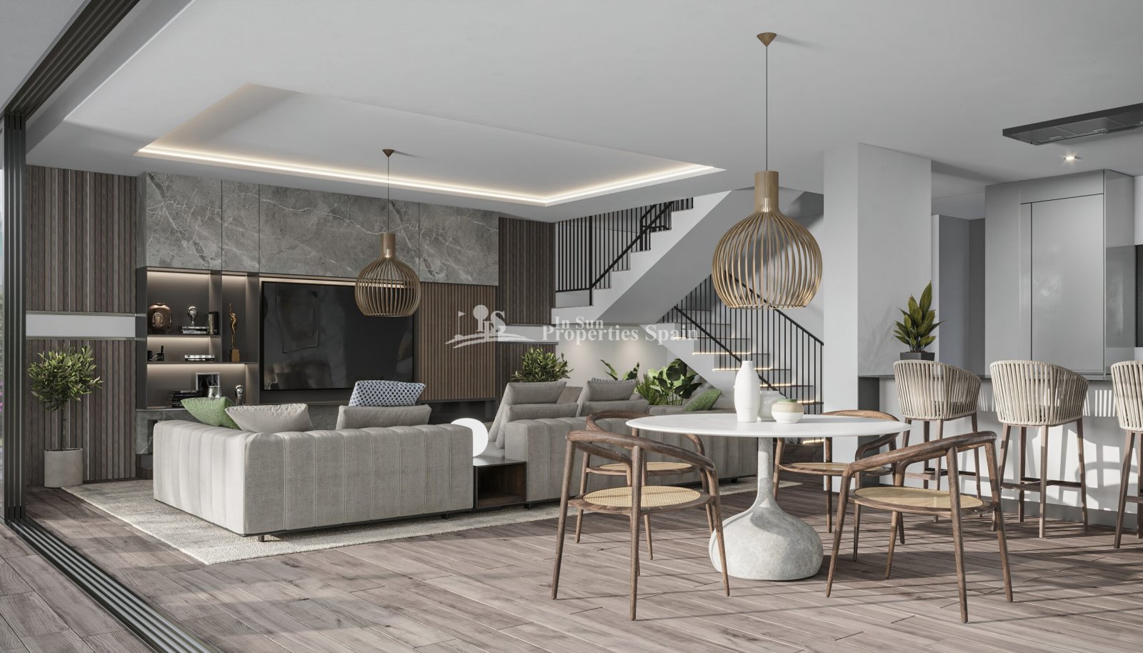  EXKLUSIVE LUXUS-VILLEN IN EL CAMPANARIO IN ESTEPONA - eine herrliche Wohngegend, die um das Clubhaus mit Restaurant, Fitnessraum, Golfplatz und ander