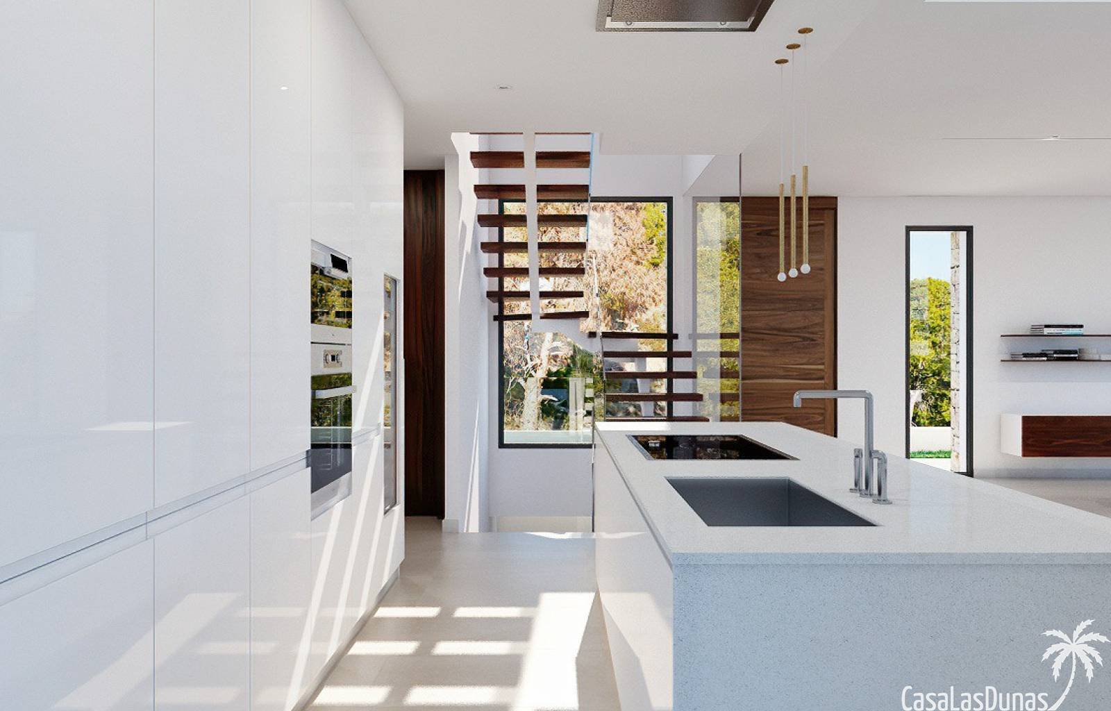  Diese wunderschöne Luxusvilla liegt in Benidorm, nur wenige Schritte vom Strand und einem Naturpark entfernt, wo Sie den außergewöhnlichen Meerblick 