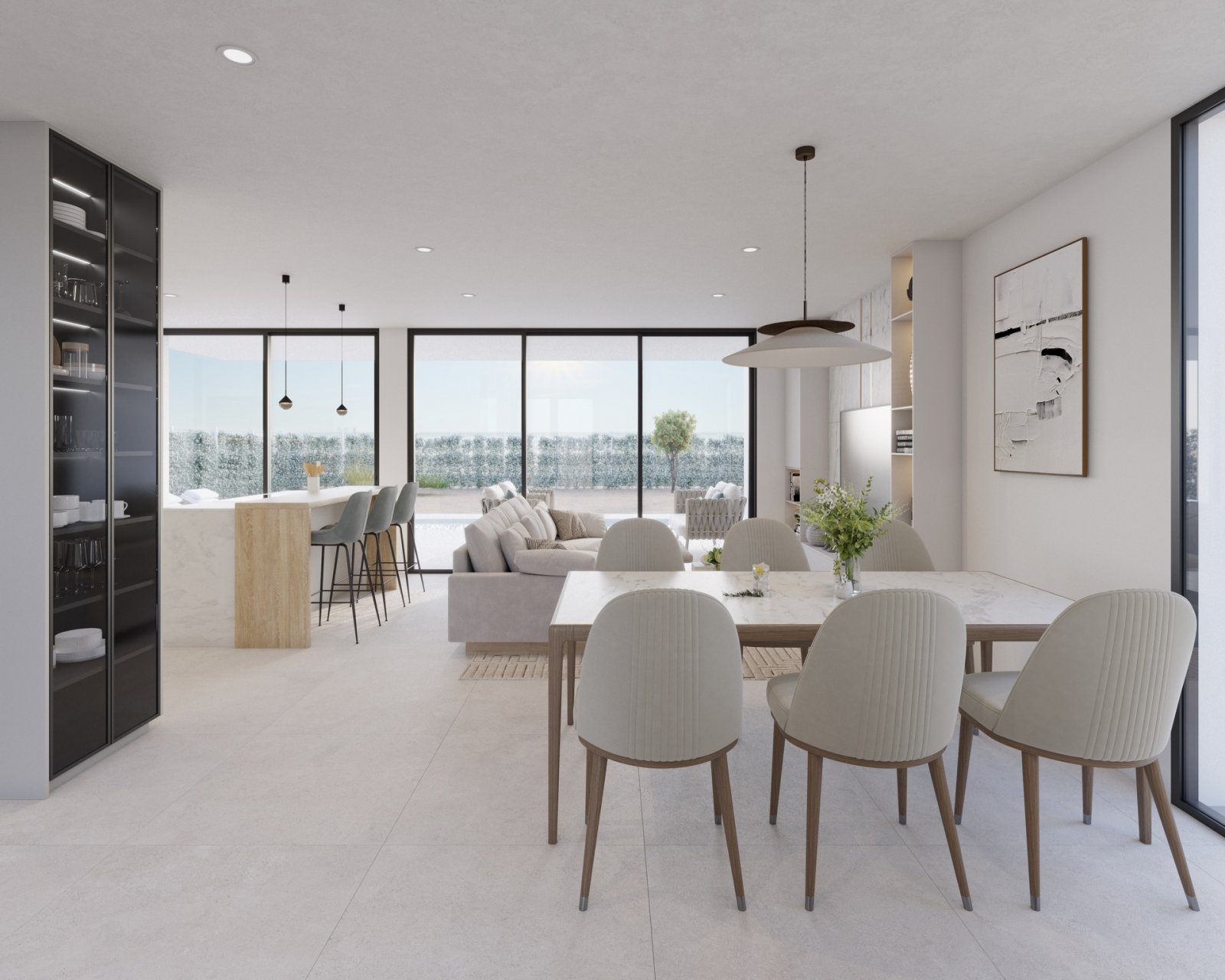  In der charmanten Stadt Fuente Álamo gelegen, bietet diese exklusive Sammlung unabhängiger Häuser eine ideale Umgebung für diejenigen, die Ruhe und K