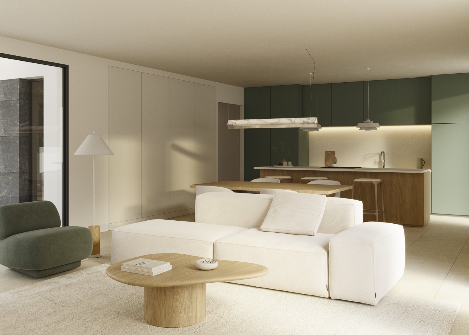  In der charmanten Ortschaft Polop gelegen, bietet diese exklusive Sammlung von fünf freistehenden Häusern eine außergewöhnliche Lebensumgebung. Die I