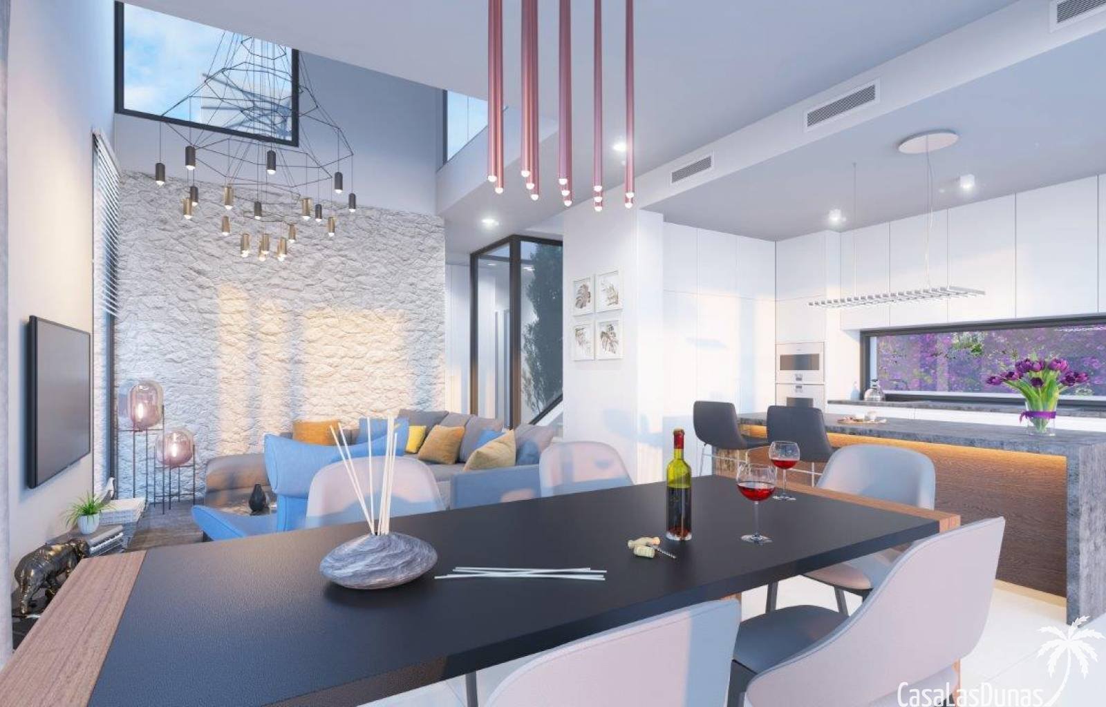  Diese schöne Villa hat ein schönes Grundstück, einen privaten Swimmingpool und eine schöne Aussicht. Auf dem Grundstück finden Sie einen Doppelparkpl