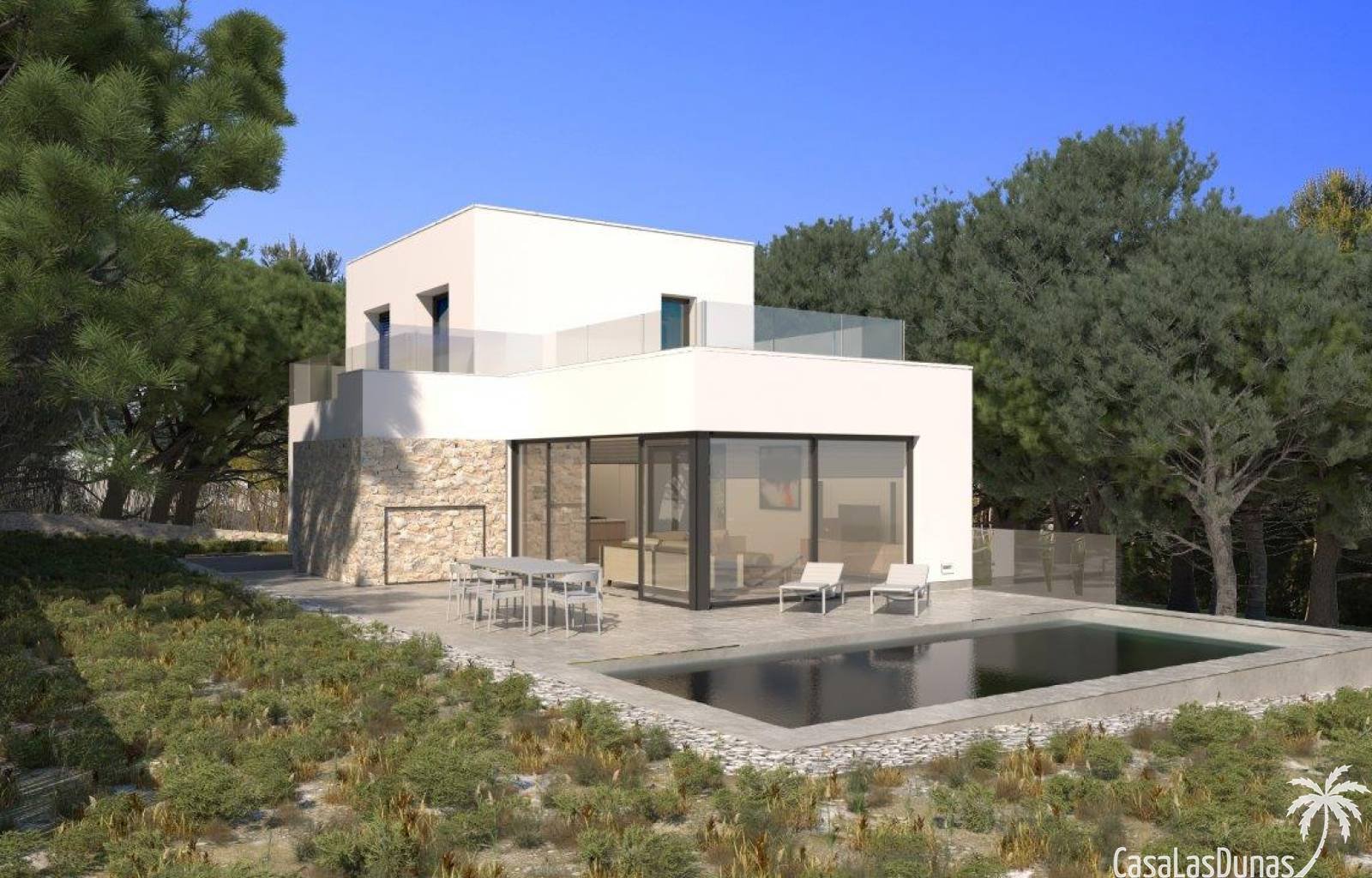 Campoamor:  Diese exklusive Villa genießt eine privilegierte Lage in einem Golf & Country Club, südlich der Costa Blanca, in Alicante. Diese Gemeinde hat ver 