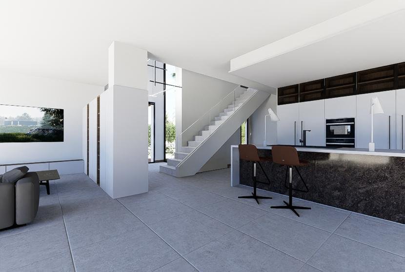  Diese exklusive Villa befindet sich in der charmanten Stadt La Nucía und bietet eine privilegierte Umgebung für diejenigen, die ein Traumhaus suchen.