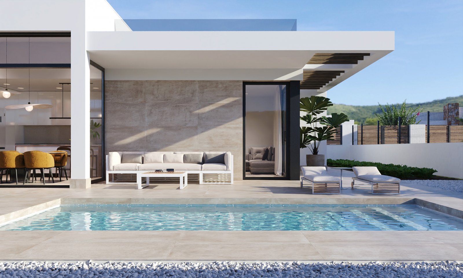 Im charmanten Ort Fuente Álamo gelegen, bietet diese Wohnanlage 38 unabhängige Häuser, die für diejenigen entworfen wurden, die einen exklusiven und