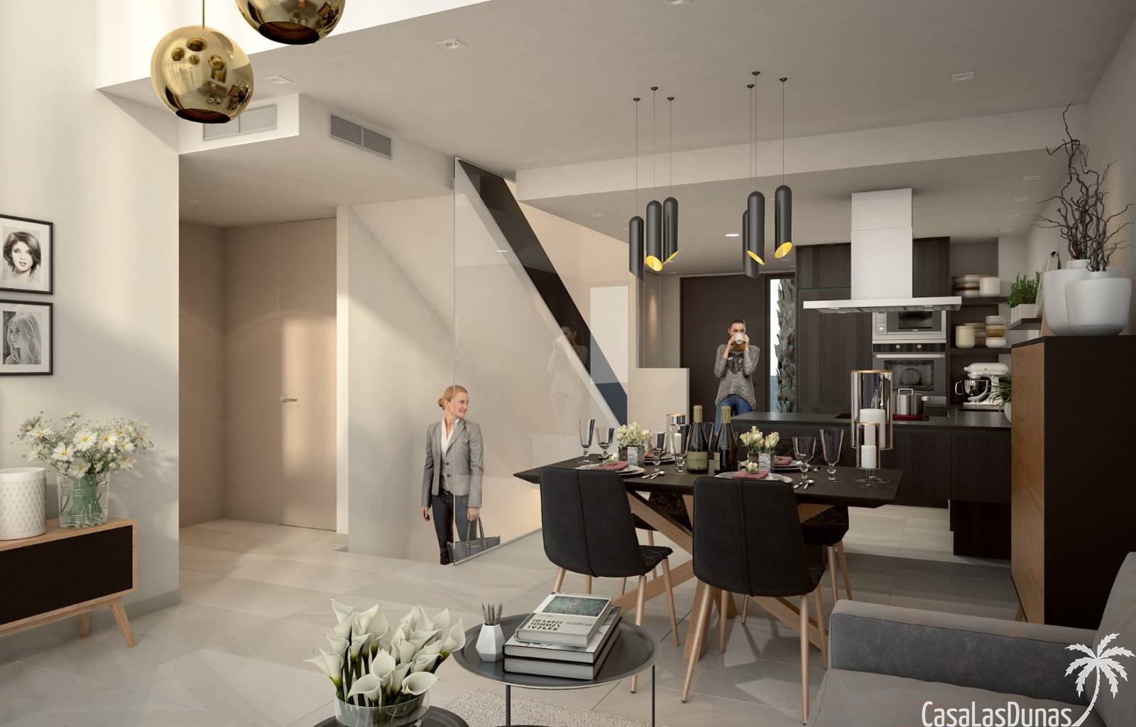  In diesem bekannten und gepflegten Golfresort finden wir ein Projekt mit vielen verschiedenen Haustypen. Es gibt Apartments, Stadthäuser und freisteh