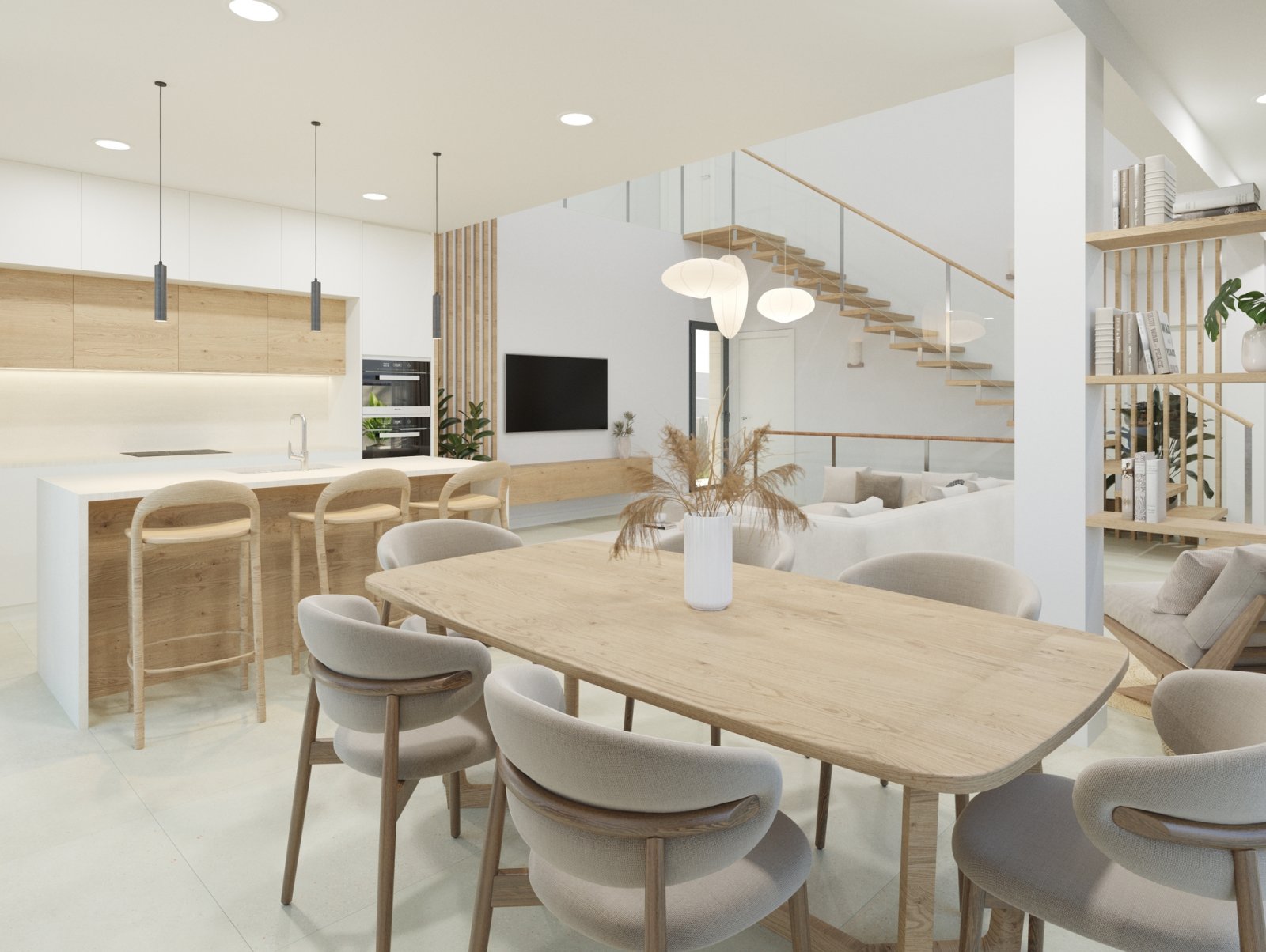  In der charmanten Ciudad Quesada gelegen, bietet diese exklusive Sammlung von vier freistehenden Häusern einen einzigartigen und anspruchsvollen Lebe