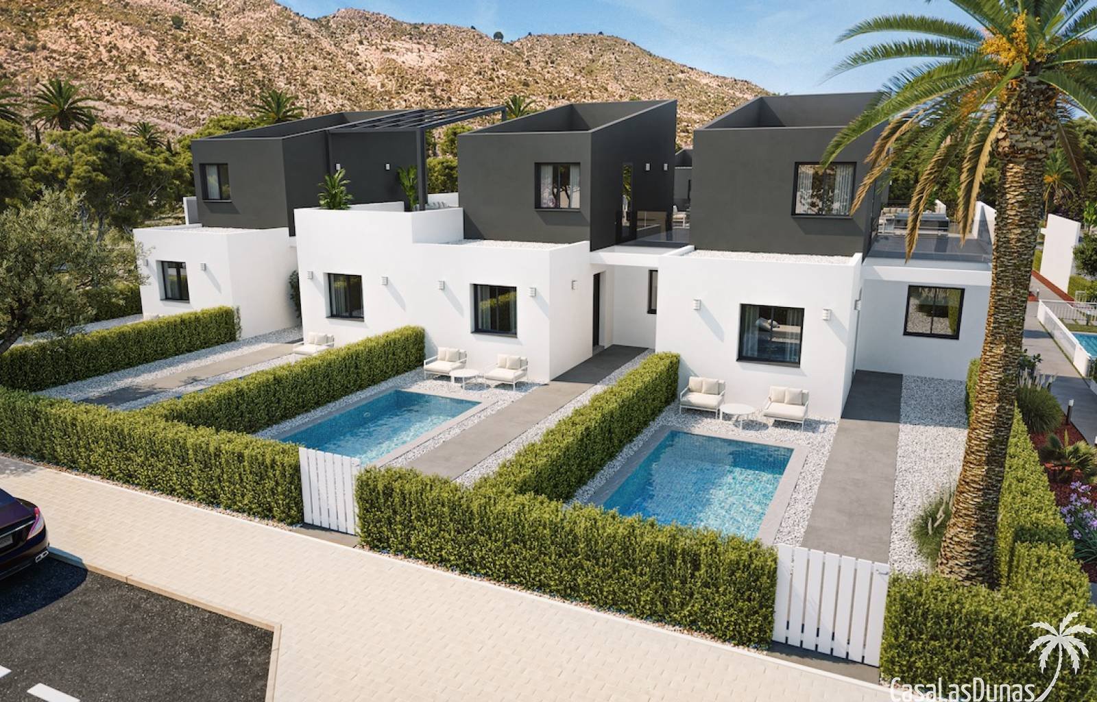 San Javier:  Die Stadthäuser befinden sich in der Nähe der Stadt Murcia, wo Sie das historische, kulturelle und gastronomische Erbe in weniger als 15 Minuten geni 