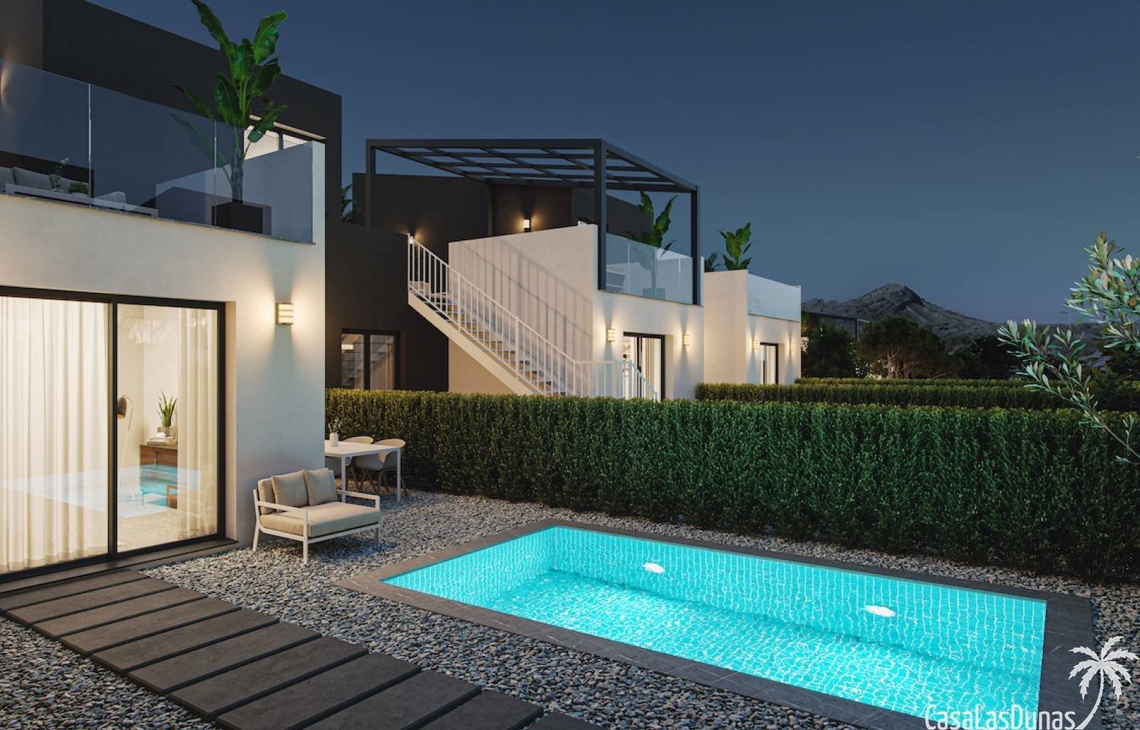  Die Stadthäuser befinden sich in der Nähe der Stadt Murcia, wo Sie das historische, kulturelle und gastronomische Erbe in weniger als 15 Minuten geni