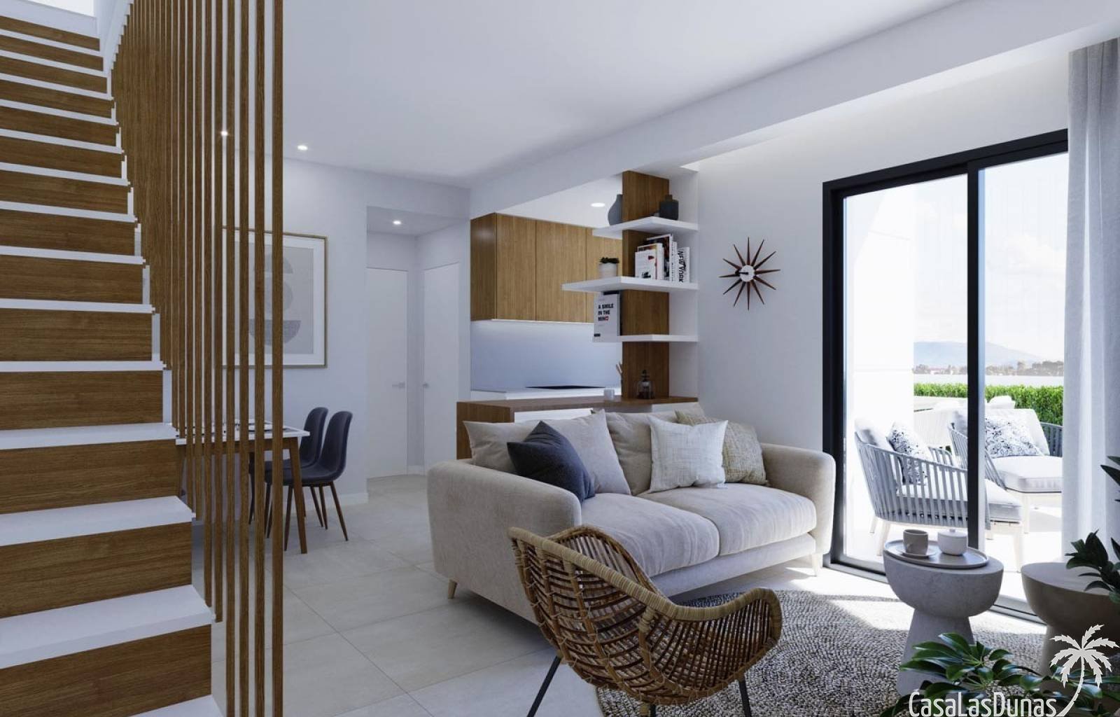  Wir freuen uns, Ihnen diese Häuser in Los Balcones zu zeigen. Die Doppelhaushälften verfügen über 3 Schlafzimmer und 3 Badezimmer. Diese Immobilien b