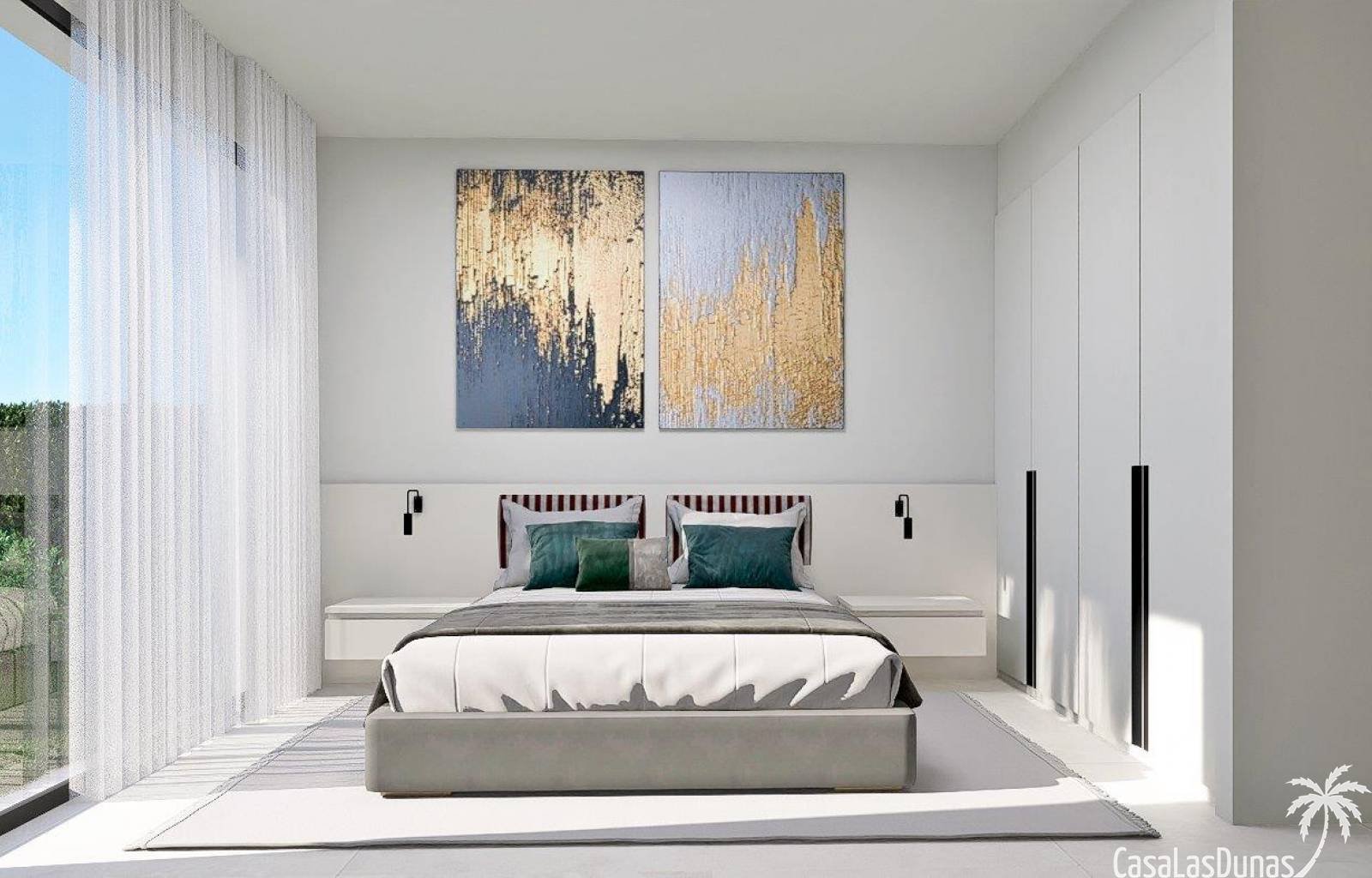  Am Rande der Stadt Finestrat, in der Nähe des berühmten Benidorm, entstehen 15 dieser wunderschönen Luxusvillen. Die sehr geräumigen Häuser verfügen 