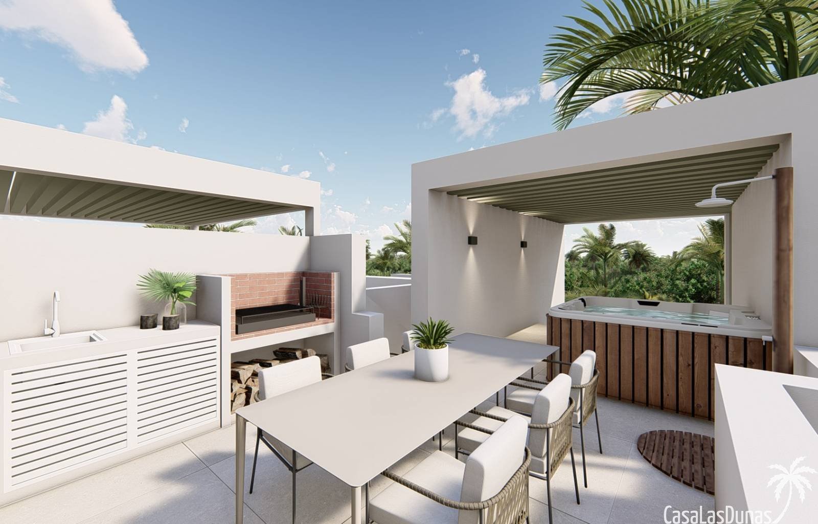  Im sonnigen Ciudad Quesada an der Costa Blanca Süd entstehen in drei Phasen wunderschöne freistehende Villen mit privaten Pools. Diese modernen Ville