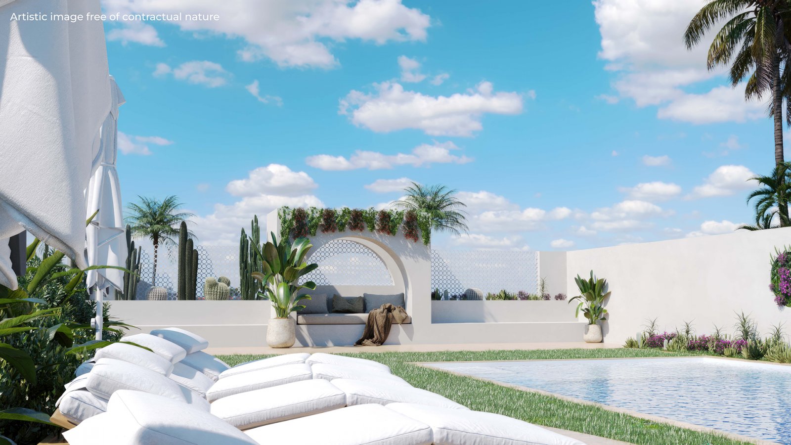 In der charmanten Stadt Ciudad Quesada gelegen, bieten diese Low-Bungalows eine einzigartige Gelegenheit, eine ruhige und gut angebundene Umgebung zu