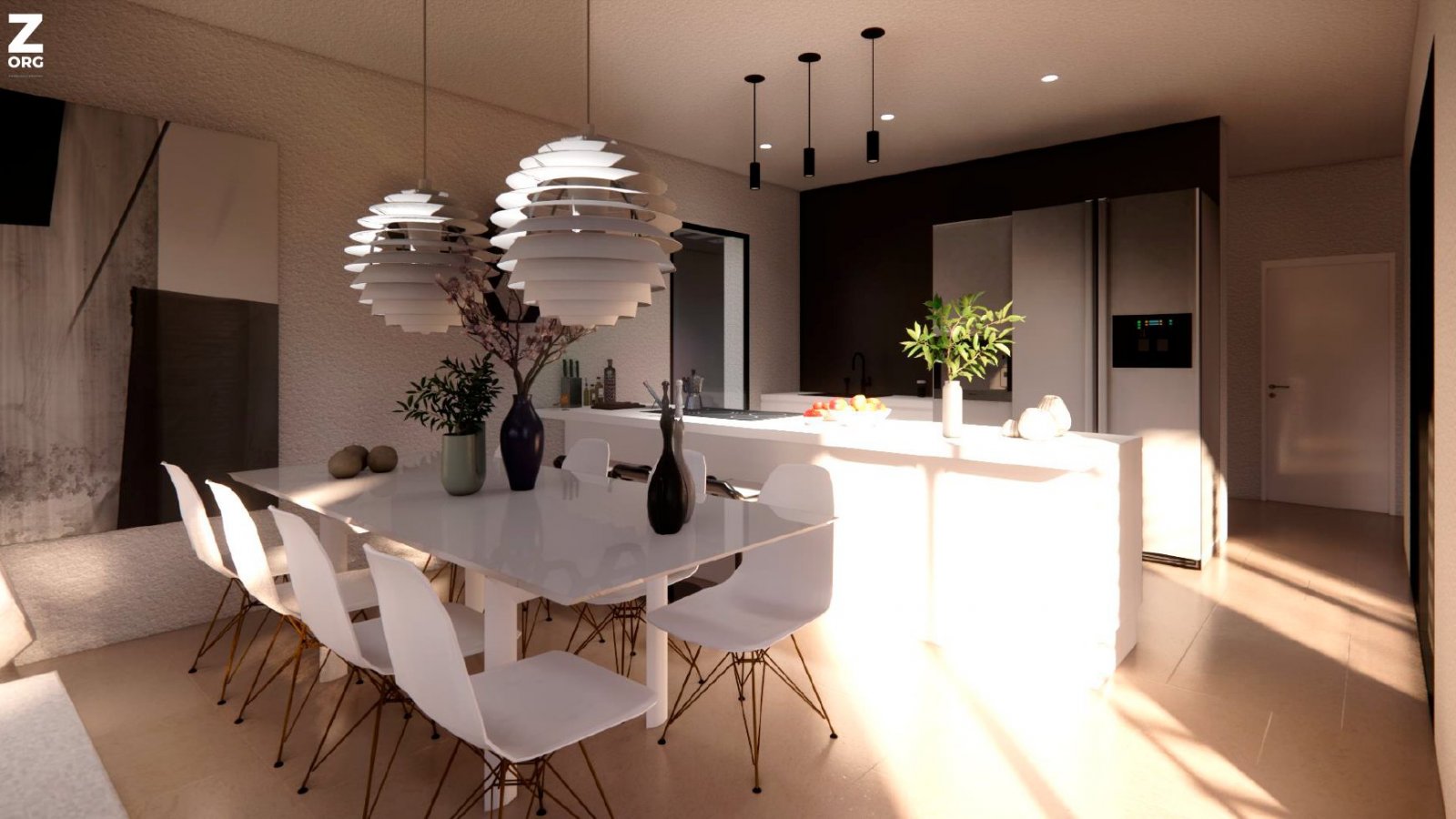  In der charmanten Ortschaft Torre-Pacheco gelegen, bietet diese exklusive Sammlung von vier unabhängigen Wohnhäusern eine einzigartige Wohnumgebung. 