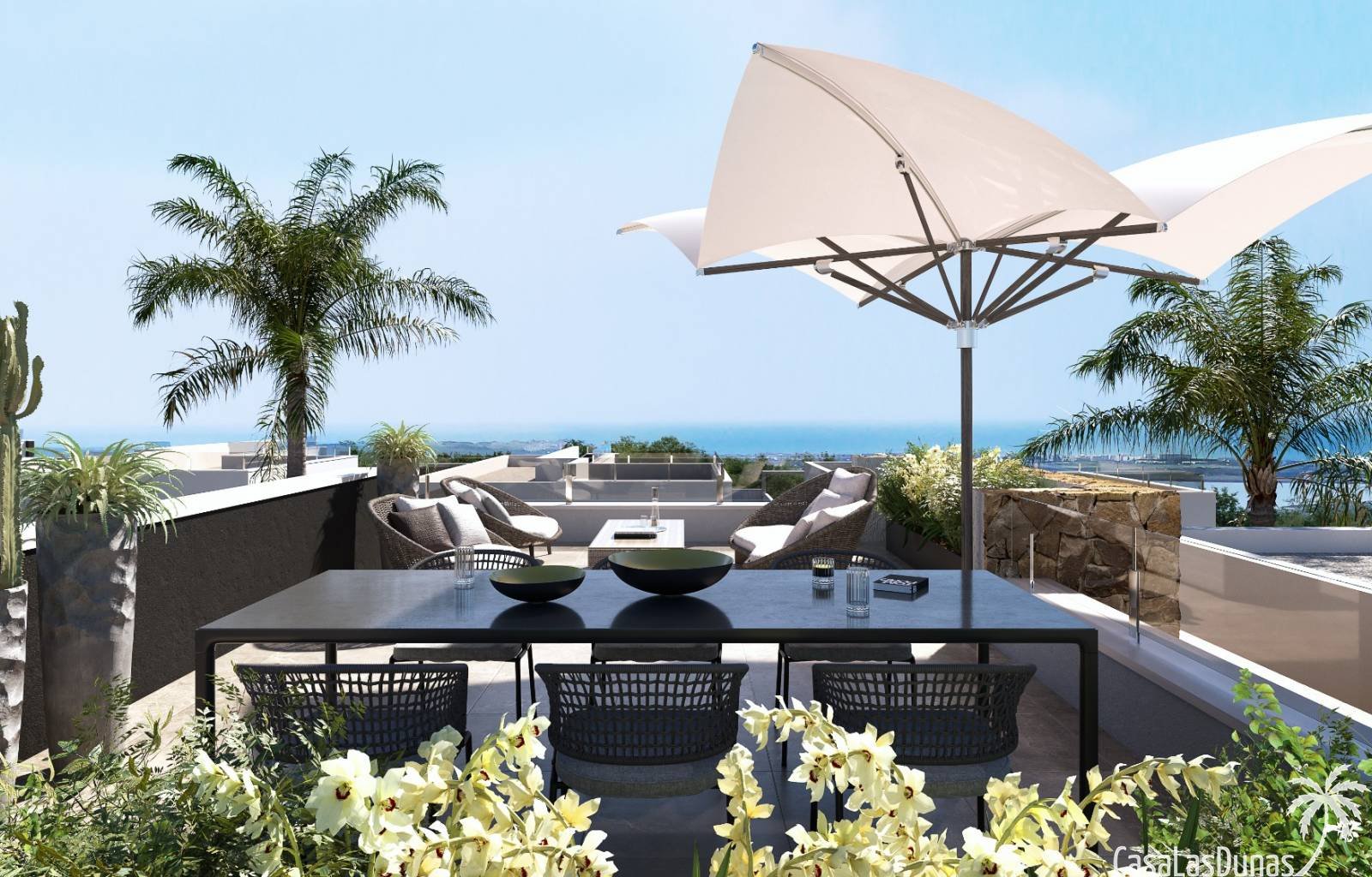 Dieses fantastische Projekt wird in der Stadt Quesada gebaut, etwa 10 Kilometer von den Sandstränden der Costa Blanca und nur 500 Meter vom Stadtzent