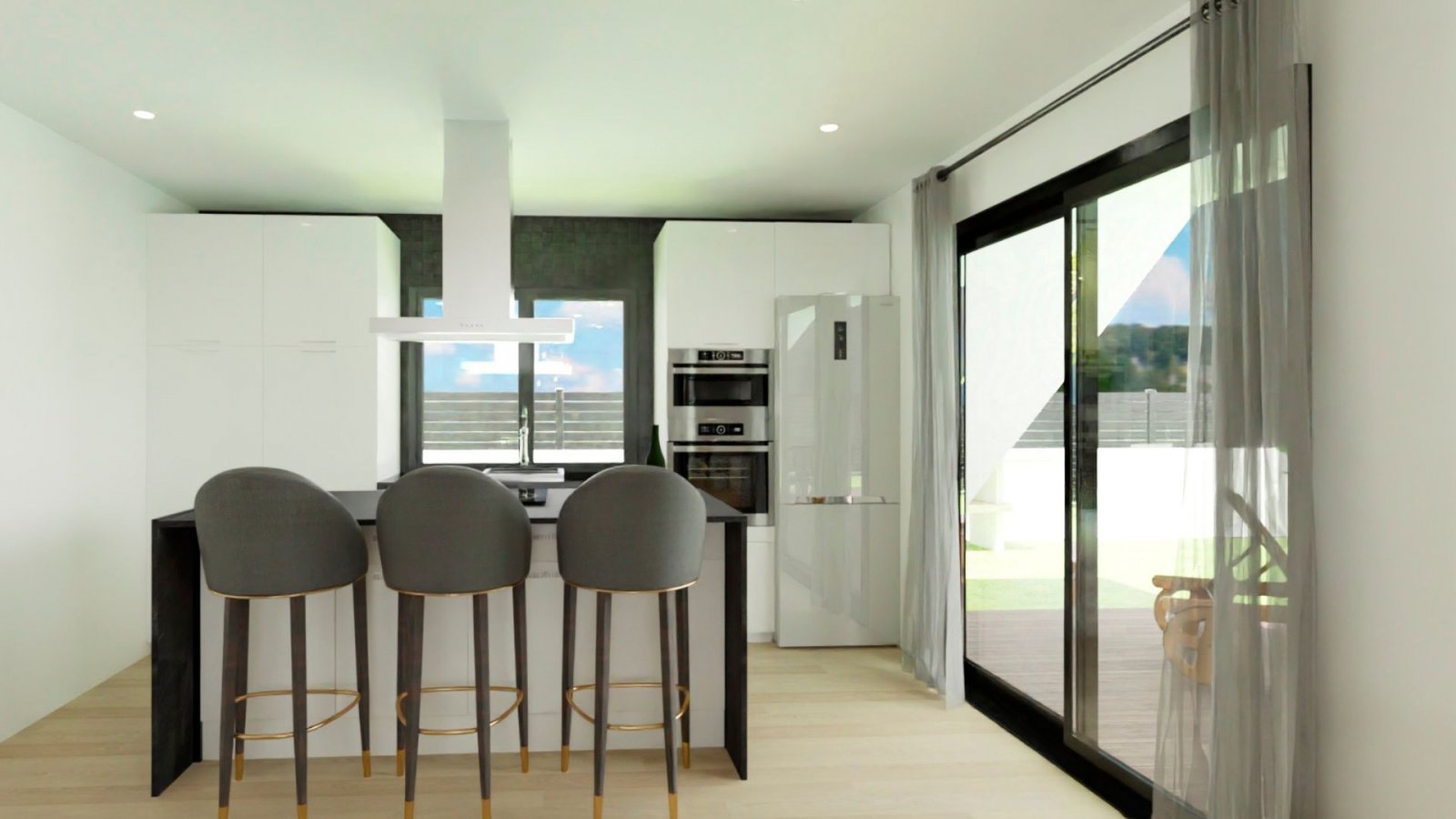  Im charmanten Ort Hondón de las Nieves gelegen, bietet dieser Wohnkomplex 38 freistehende Häuser, die für diejenigen entworfen wurden, die ein Zuhaus