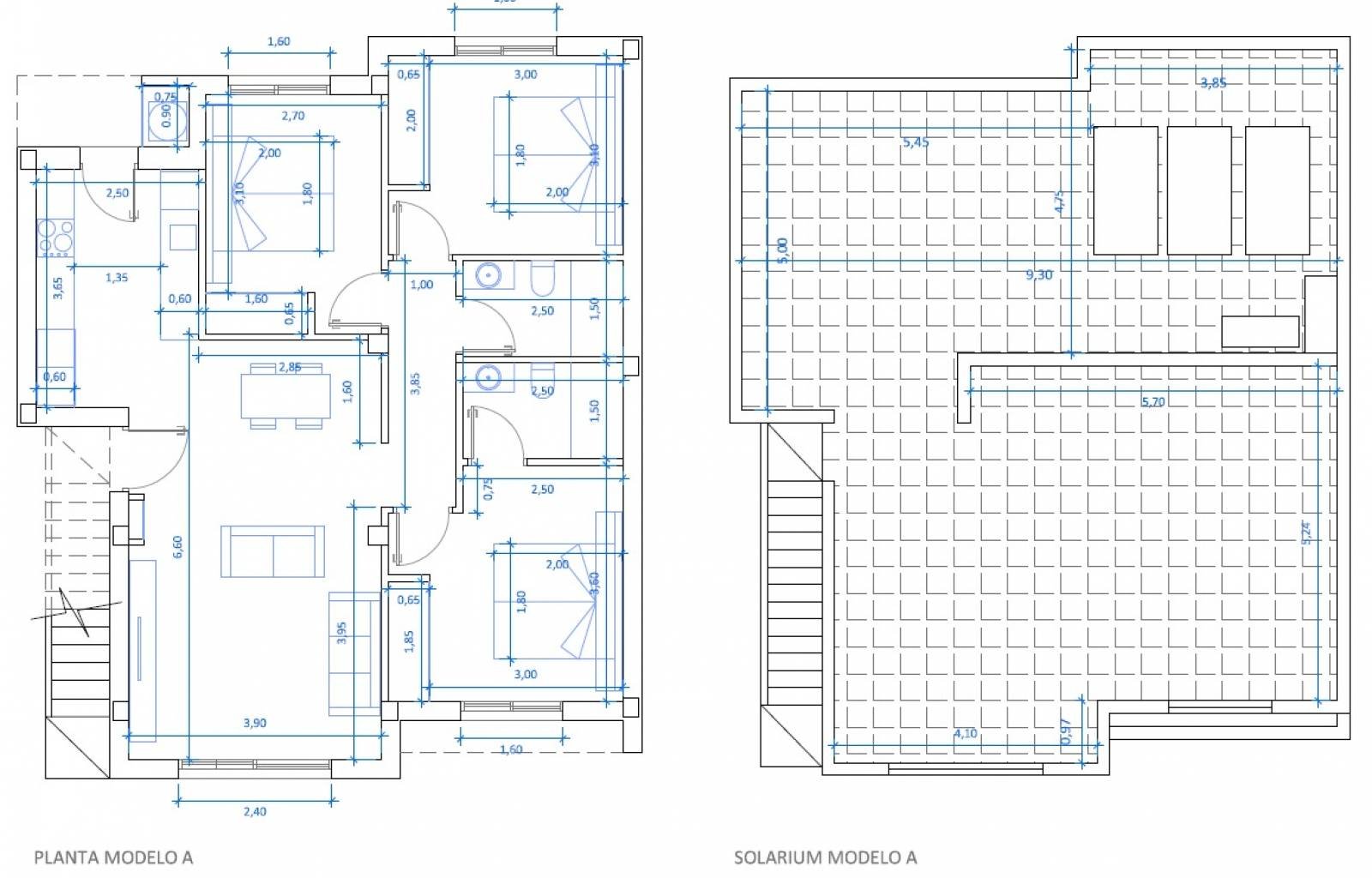  Im Herzen der Wohnanlage La Marina, in einer ruhigen Gegend, liegt dieses neue Projekt mit 15 freistehenden Villen und Doppelhaushälften. Alle Häuser